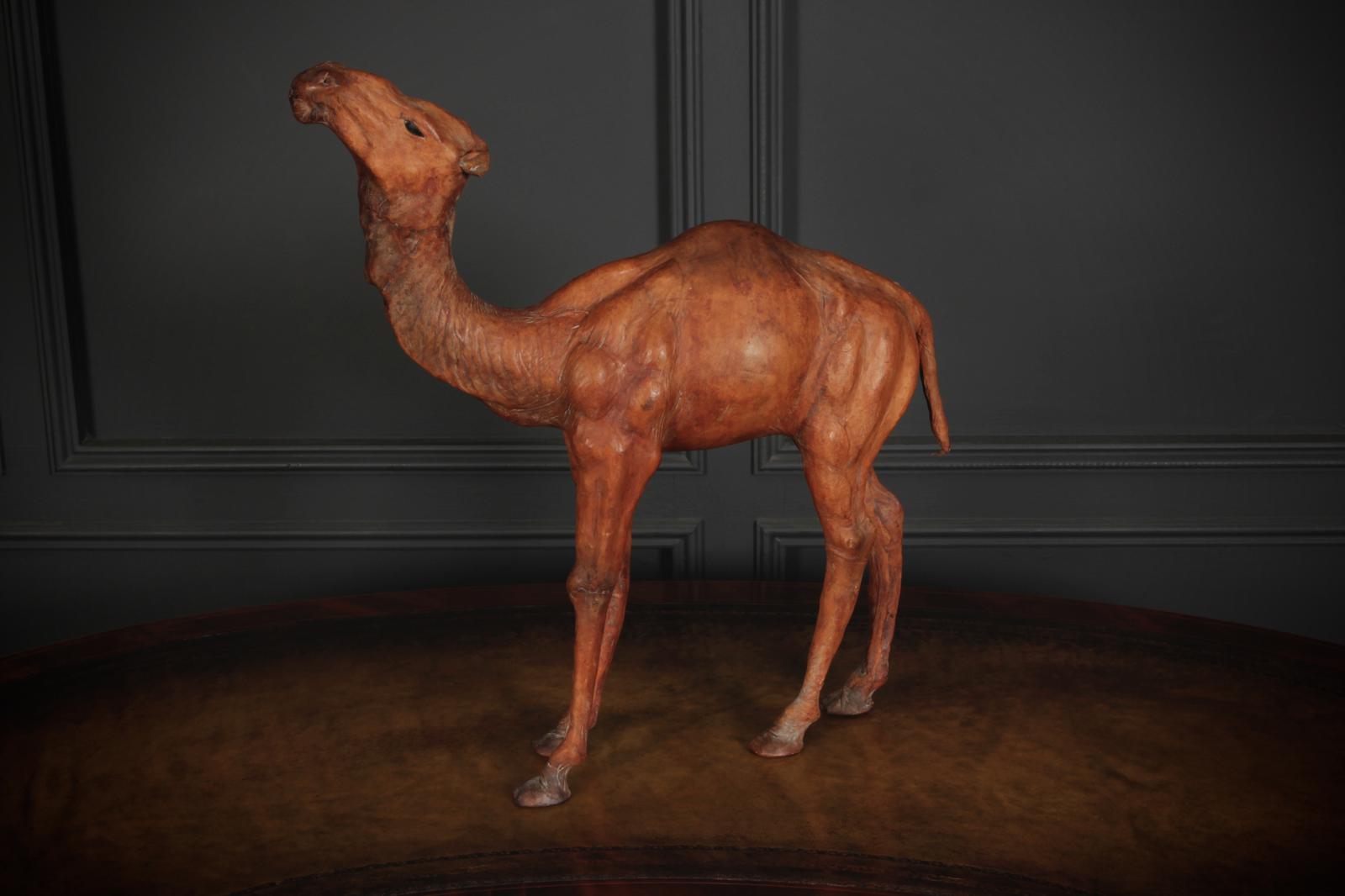 Decorative Leather Camel (1 of 8)
