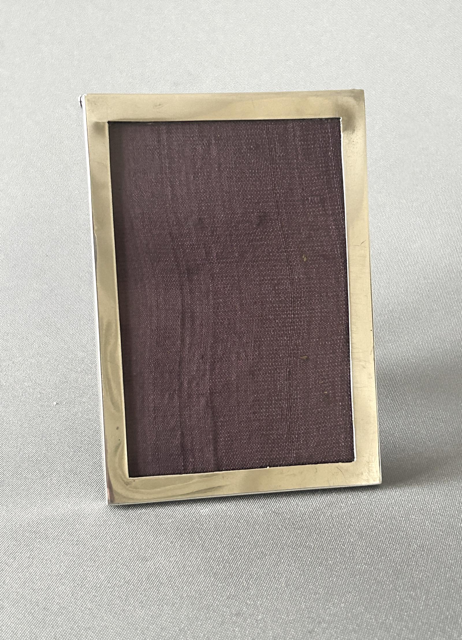 Small George V  Silver Photo Frame (1 of 5)