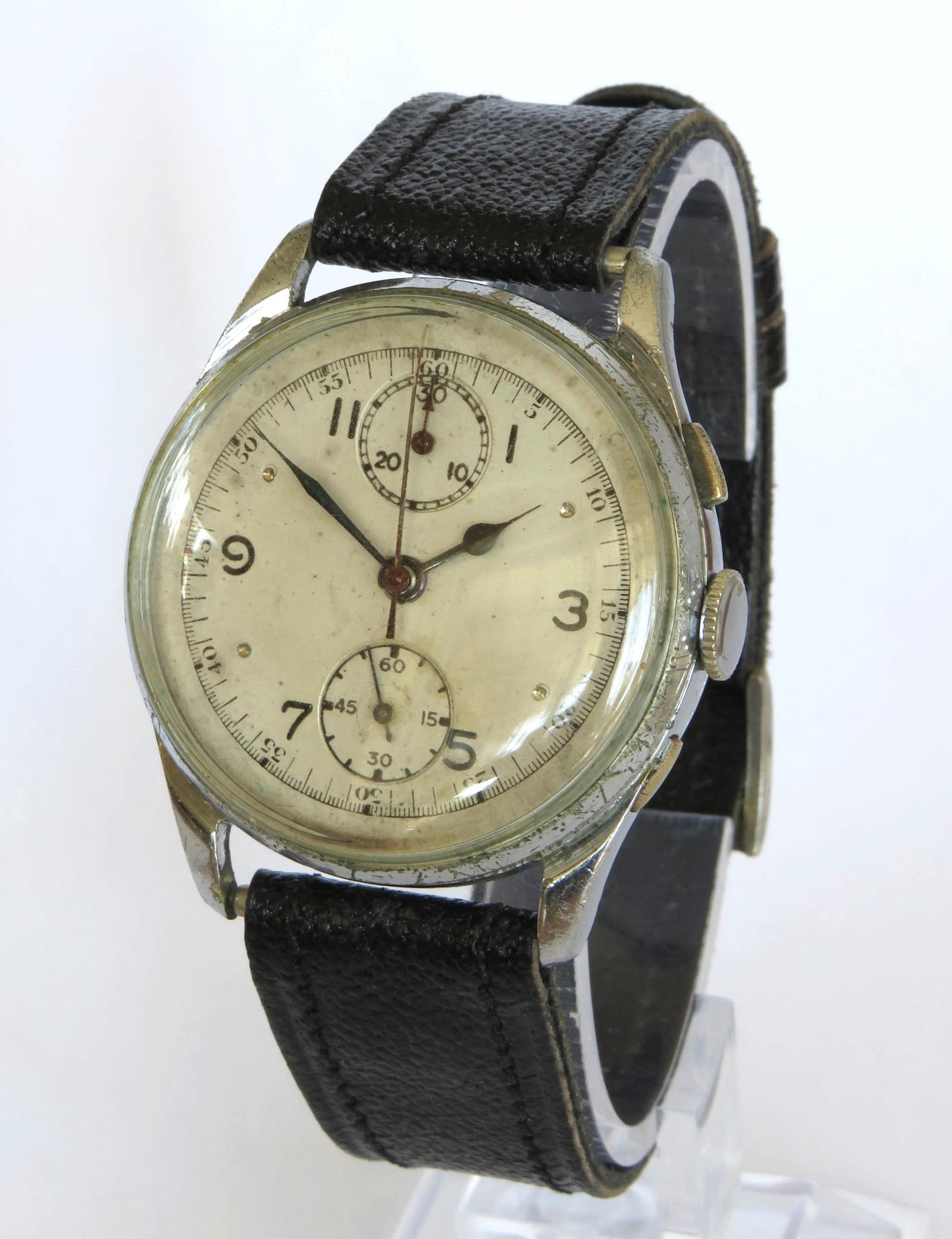 Watch: Gents 1940s Venus 170 Chronograph Wrist Watch (1 of 5) Watch: Gents 1940s Venus 170 Chronograph Wrist Watch (1 of 5)