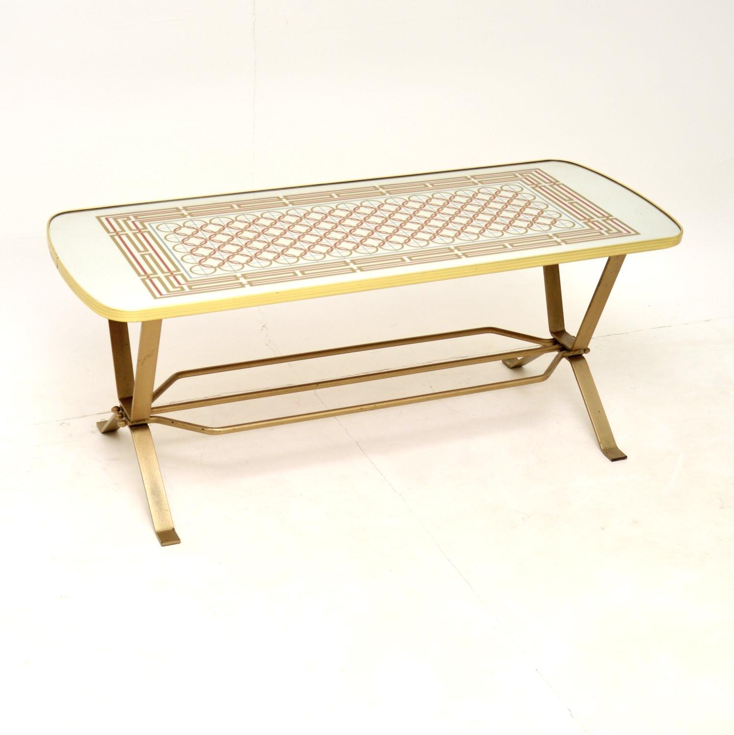 Vintage Mirror Top Coffee Table (1 of 9) Vintage Mirror Top Coffee Table (1 of 9)