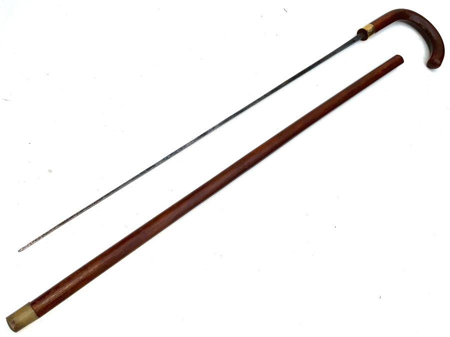 MILITARY OFFICERS WALKING STICK/SWAGGER/SWORD STICK (1 of 24)