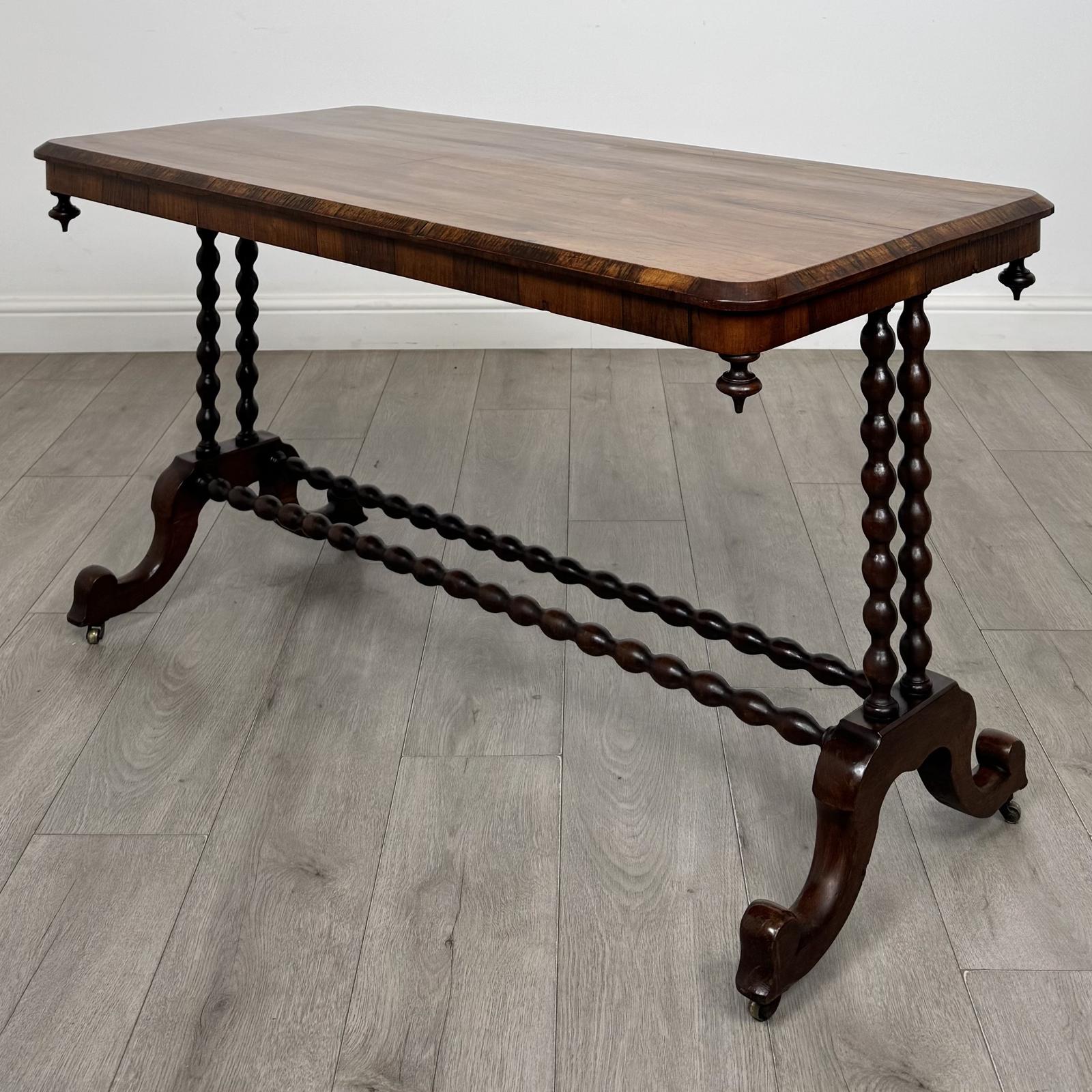 Antique 19th Century Victorian Bobbin Turned Side Table (1 of 7) Antique 19th Century Victorian Bobbin Turned Side Table (1 of 7)