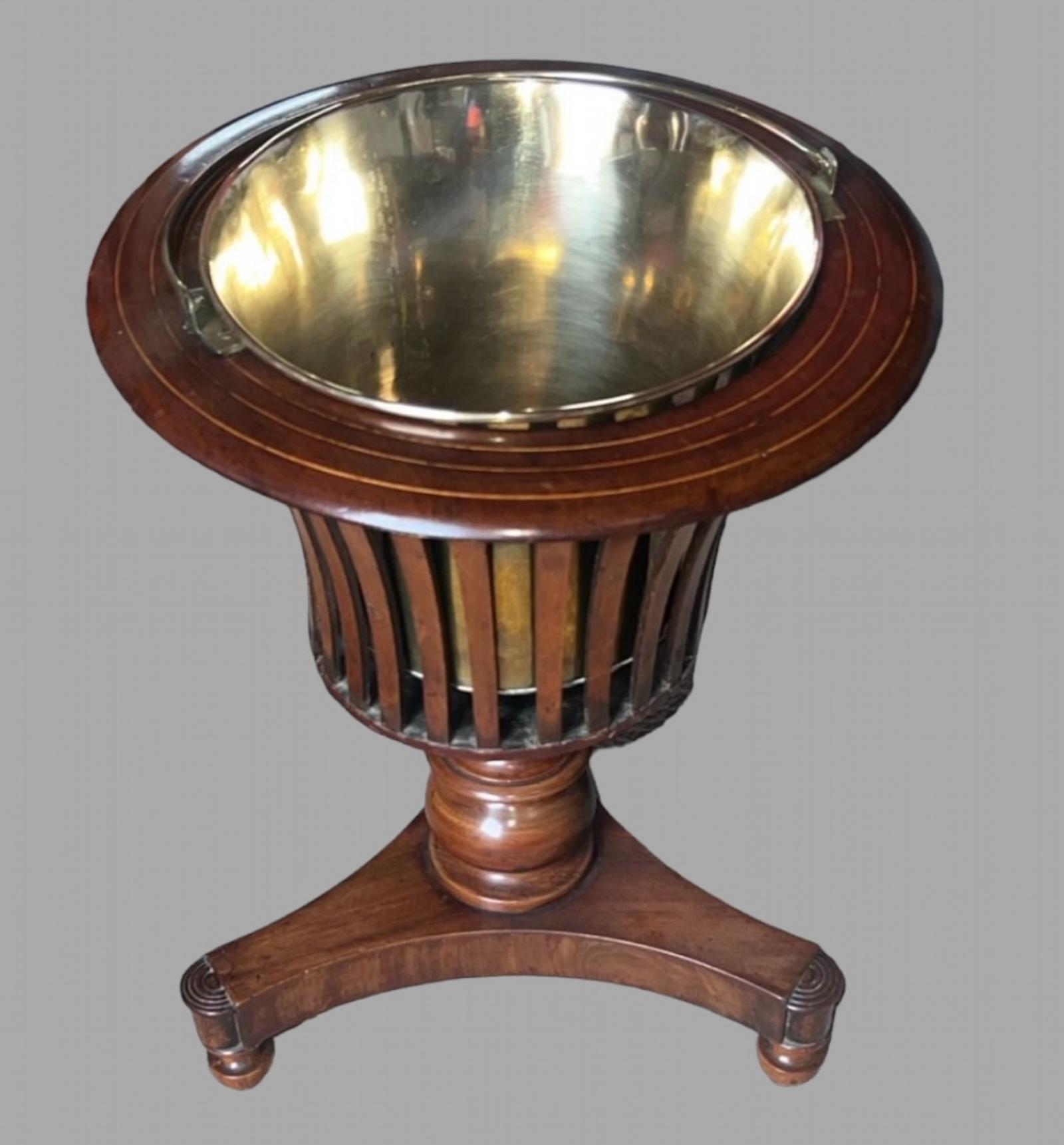 Georgian / Regency Walnut Tea Stove / Jardiniere (1 of 6) Georgian / Regency Walnut Tea Stove / Jardiniere (1 of 6)