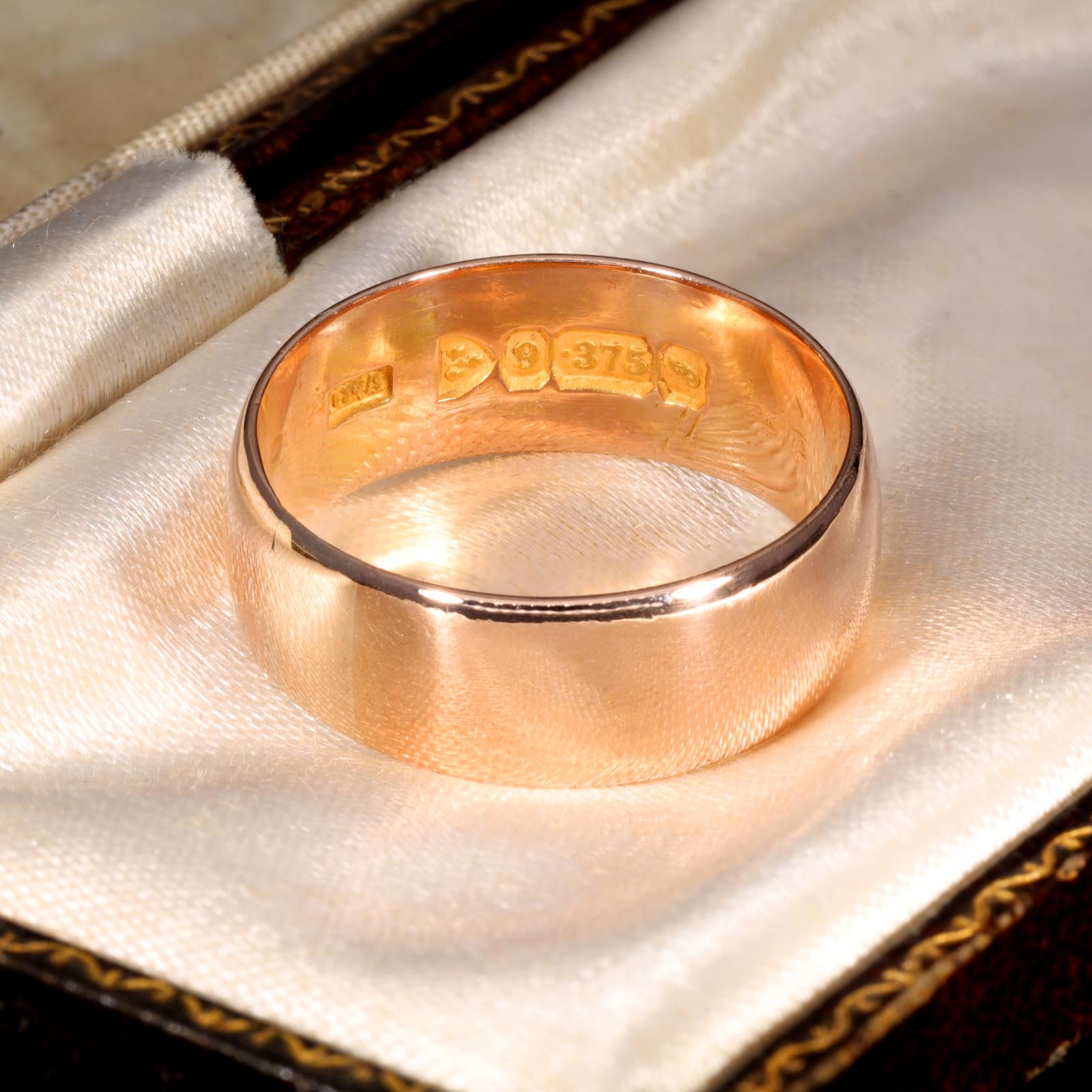 The Antique 1909 Rose Gold Wedding Ring (1 of 1)