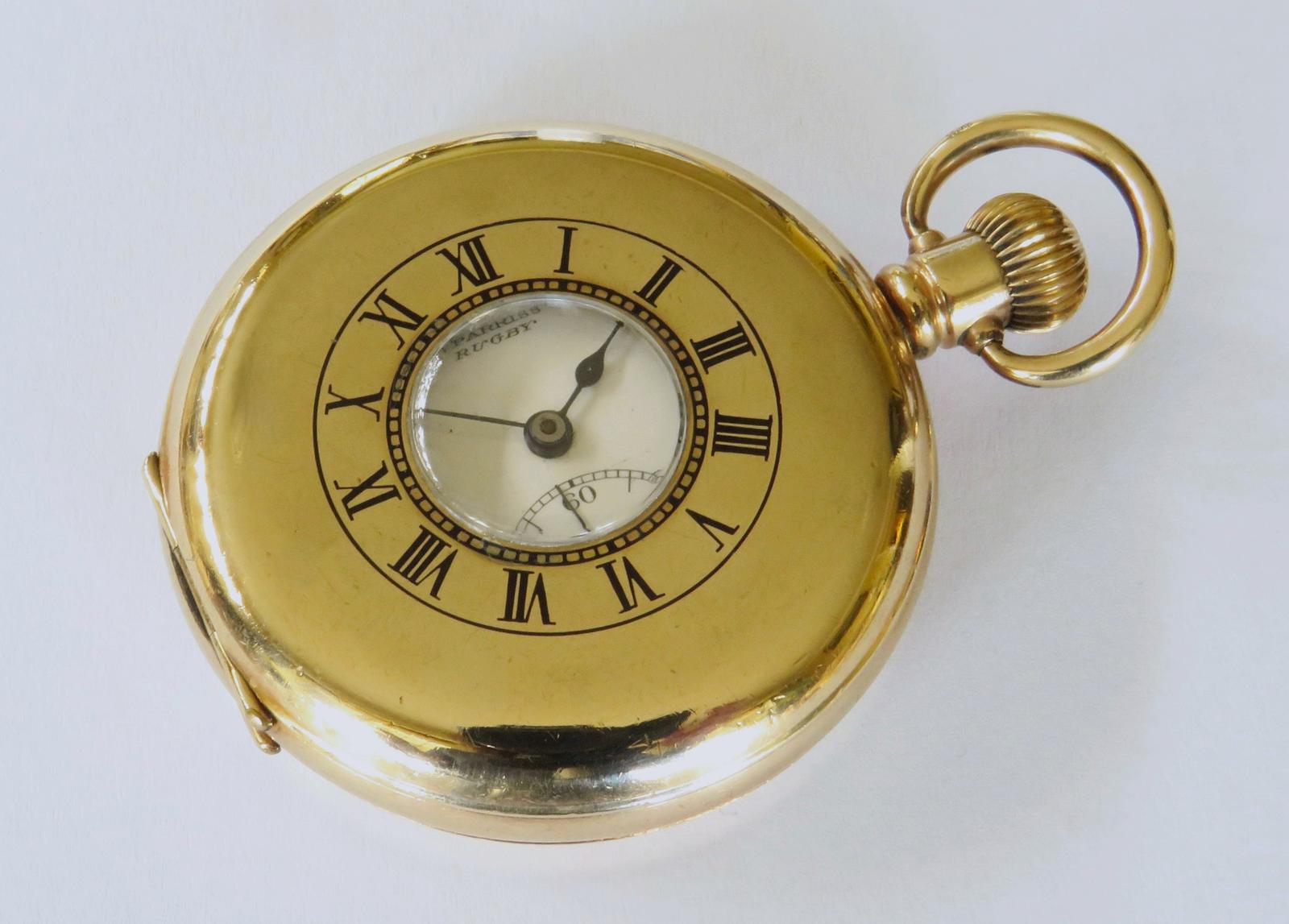 Pocket Watch: 1930s Revue Half Hunter Pocket Watch (1 of 6)