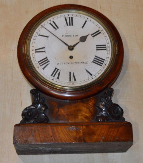 Rossiter Weston-Super-Mare Fusee Wall / Bracket Clock (1 of 5) Rossiter Weston-Super-Mare Fusee Wall / Bracket Clock (1 of 5)