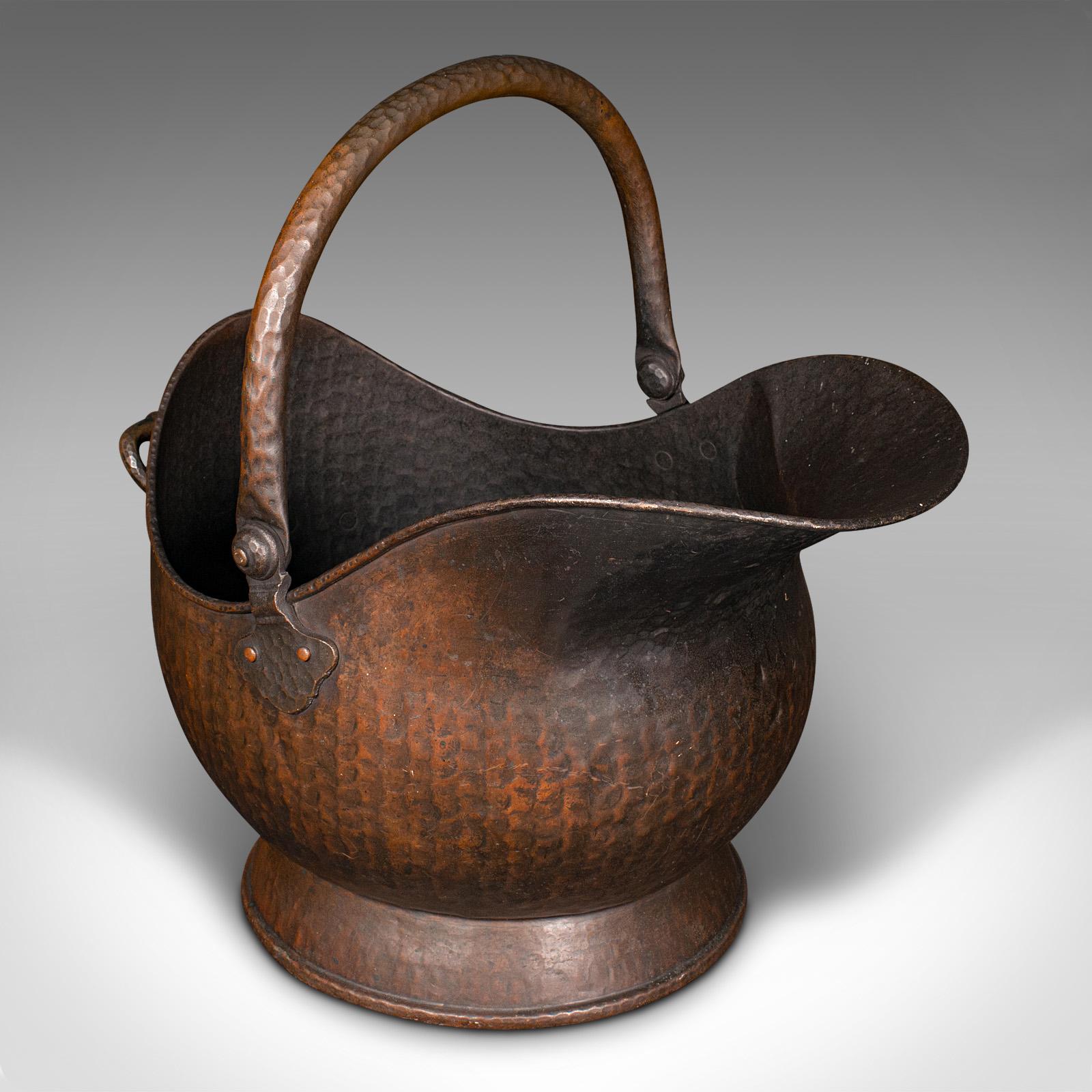 Antique Fireside Helmet Scuttle, English, Copper, Coal, Fuel Store - Victorian (1 of 12) Antique Fireside Helmet Scuttle, English, Copper, Coal, Fuel Store - Victorian (1 of 12)