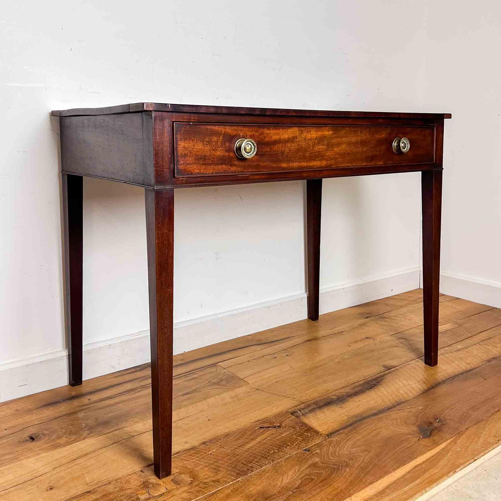 Georgian Mahogany Side Table, Full Width Drawer (1 of 13) Georgian Mahogany Side Table, Full Width Drawer (1 of 13)