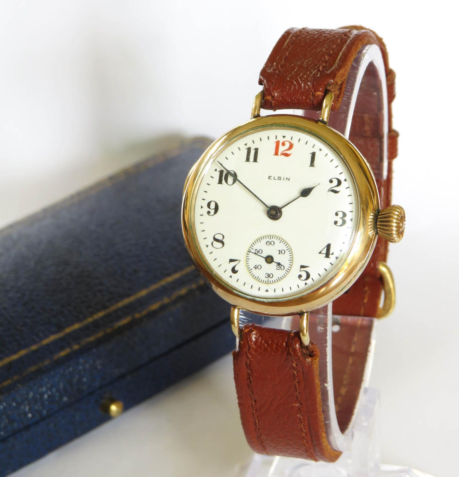 Watch : Mid-size Elgin Wrist Watch, 1921 (1 of 7) Watch : Mid-size Elgin Wrist Watch, 1921 (1 of 7)