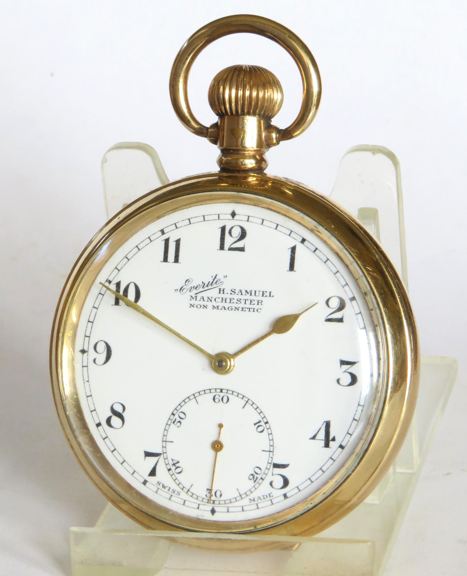 Pocket Watch: 1930s “Everite” Pocket Watch from H Samuel (1 of 4)