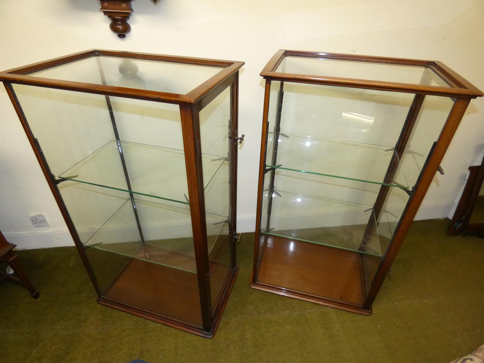 Pair of Shop Display Cabinets (1 of 6)