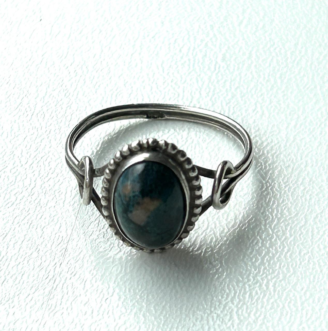 Norwegian Arts & Crafts Silver & Sodalite Ring (1 of 5) Norwegian Arts & Crafts Silver & Sodalite Ring (1 of 5)