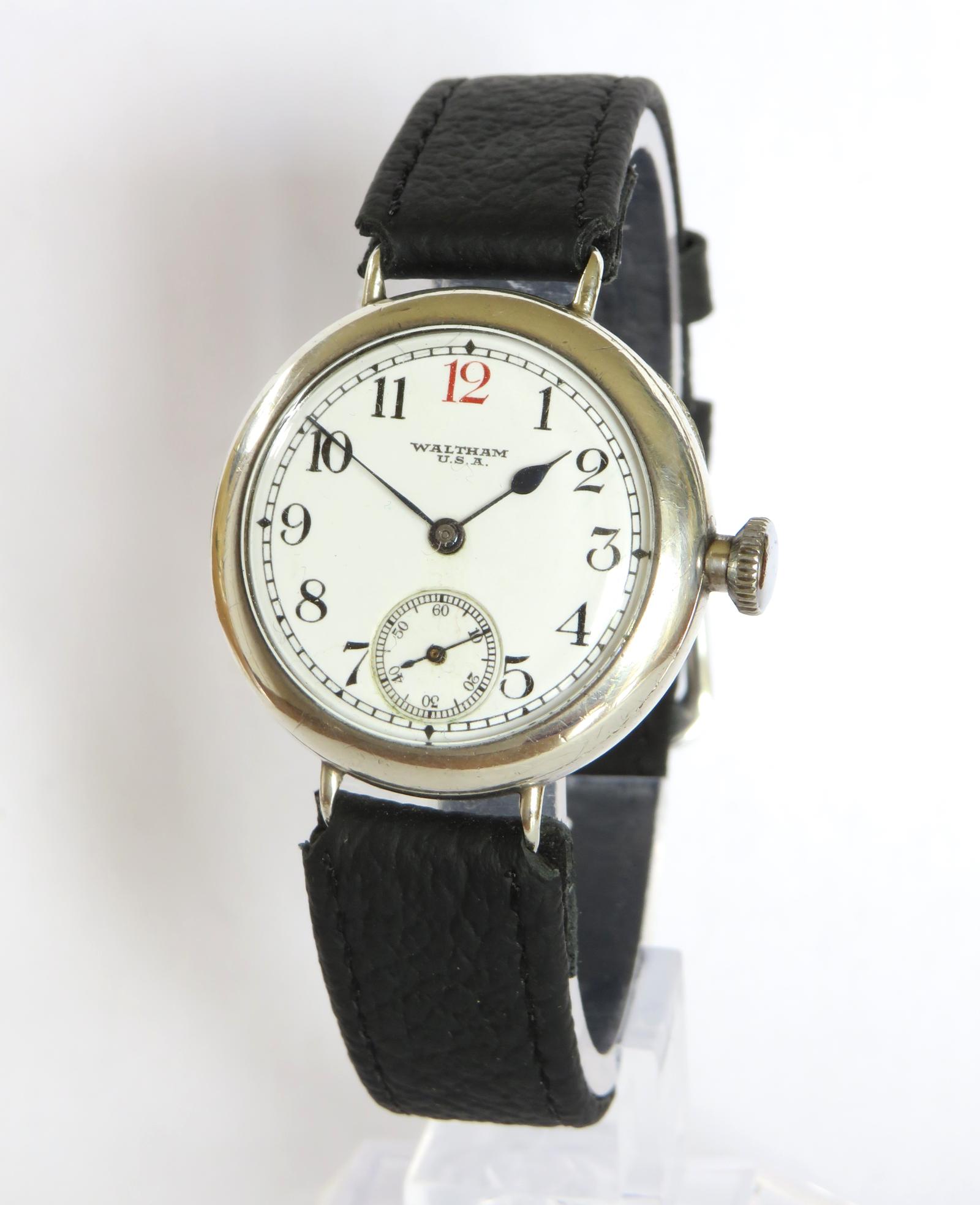 Watch: Gents Silver Waltham Wrist Watch (1 of 6) Watch: Gents Silver Waltham Wrist Watch (1 of 6)