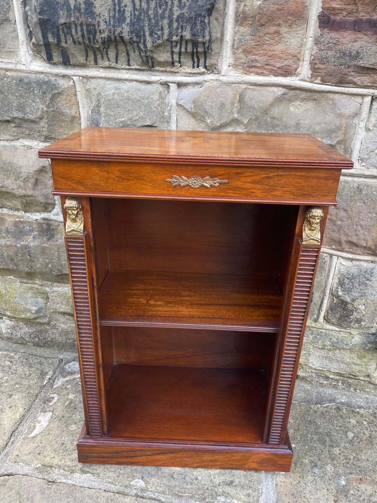 Antique Rosewood Small Open Bookcase Bookshelves (1 of 9) Antique Rosewood Small Open Bookcase Bookshelves (1 of 9)