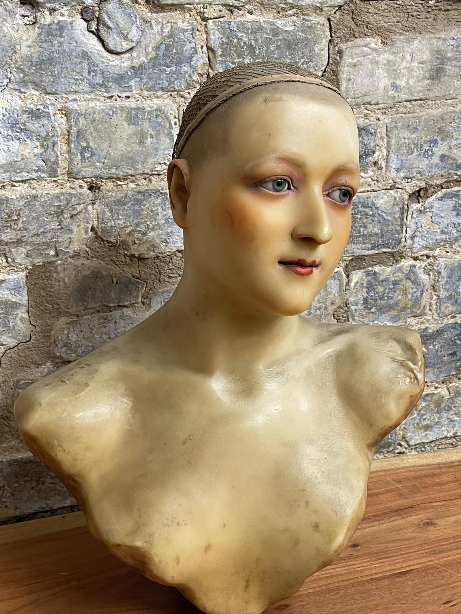 Rare 1920s Wax Mannequin (1 of 7)
