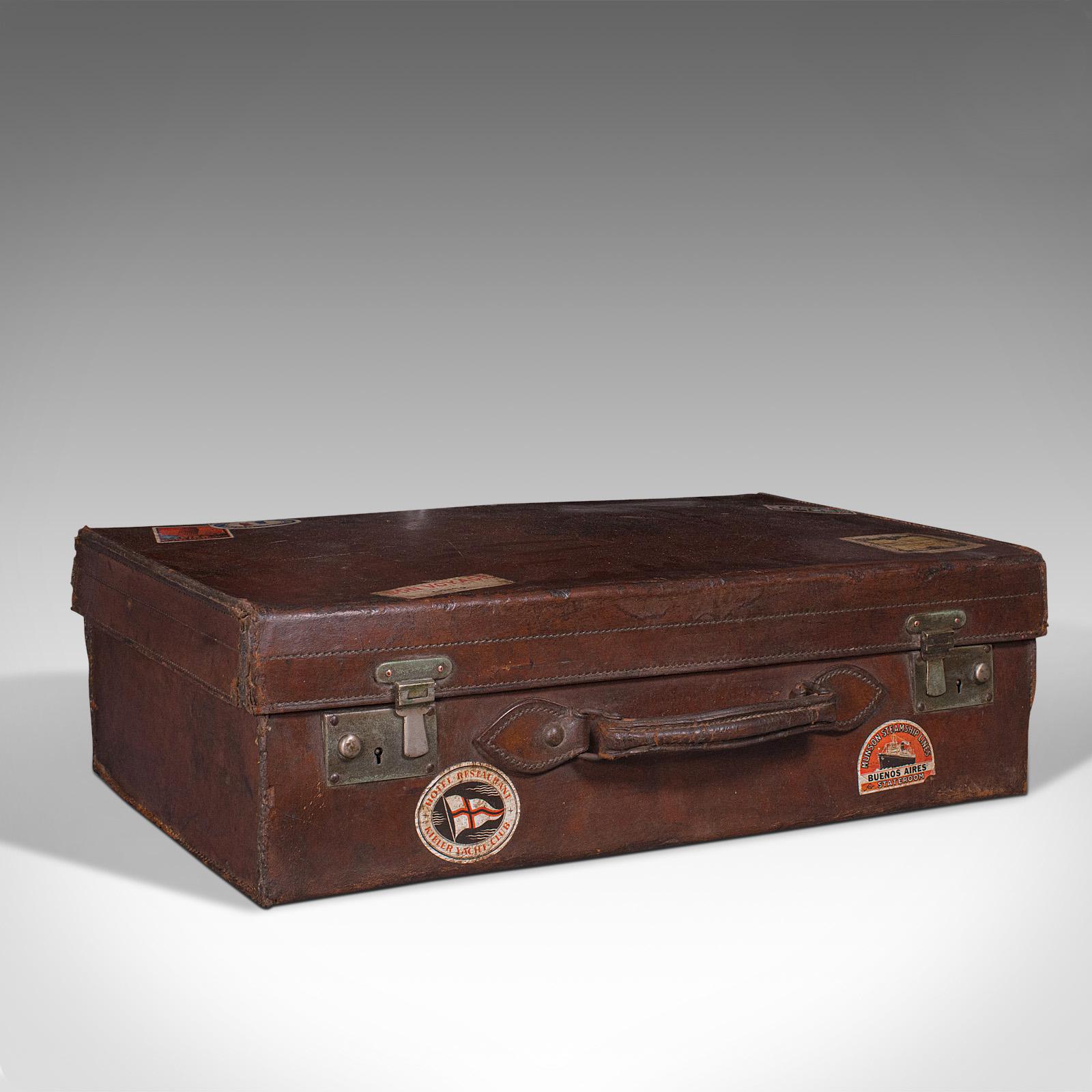 Antique Gentleman's Suitcase, English, Leather, Case, Travel, Edwardian c.1910 (1 of 12) Antique Gentleman's Suitcase, English, Leather, Case, Travel, Edwardian c.1910 (1 of 12)