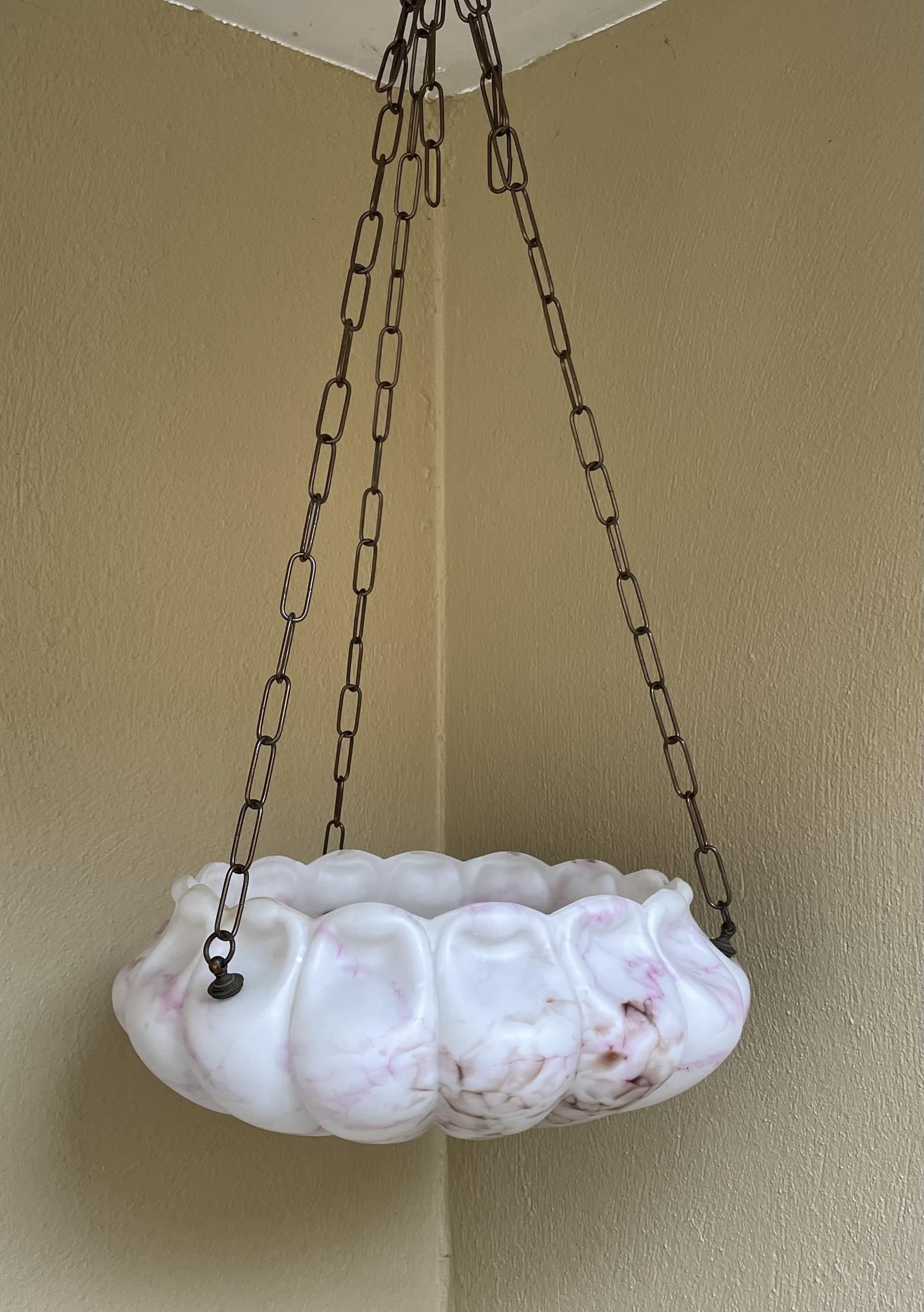 Art Deco Marbled Plafonnier Ceiling Light (1 of 9) Art Deco Marbled Plafonnier Ceiling Light (1 of 9)