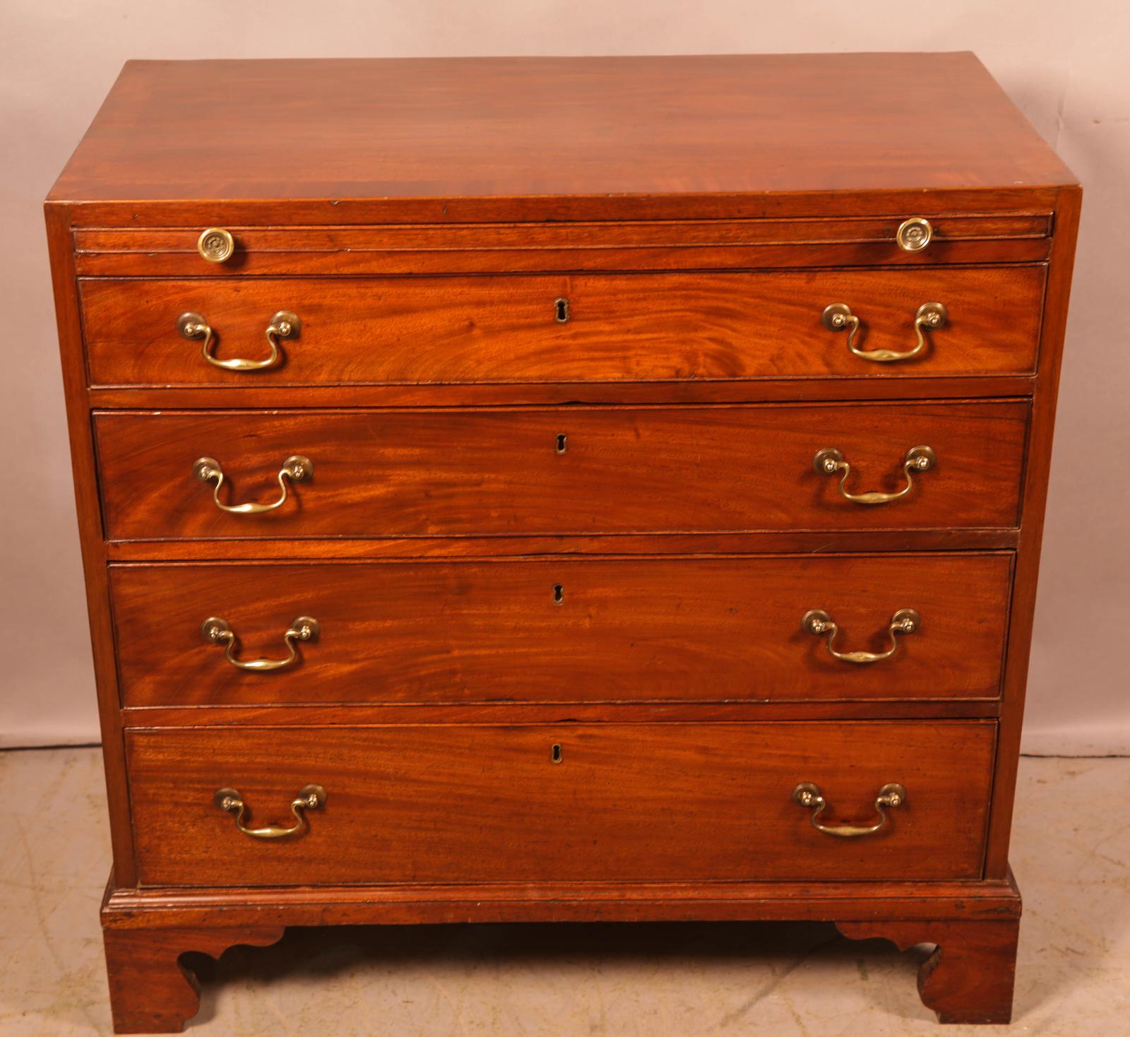 Good Georgian 4 High Chest of Drawers (1 of 8) Good Georgian 4 High Chest of Drawers (1 of 8)