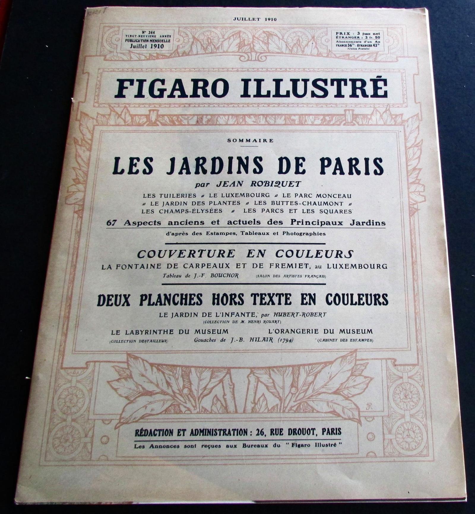 1910 Figaro Illustre Original French Journal Numerous Prints & Adverts, Unusual Poster Size Prints (1 of 4) 1910 Figaro Illustre Original French Journal Numerous Prints & Adverts, Unusual Poster Size Prints (1 of 4)