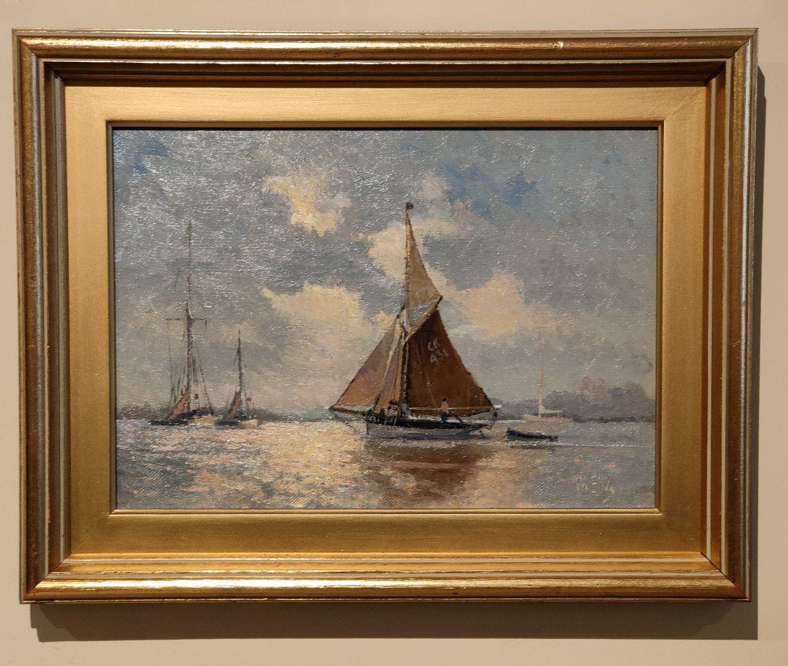Oil Painting by Victor William Ellis "Off The East Coast" (1 of 5) Oil Painting by Victor William Ellis "Off The East Coast" (1 of 5)