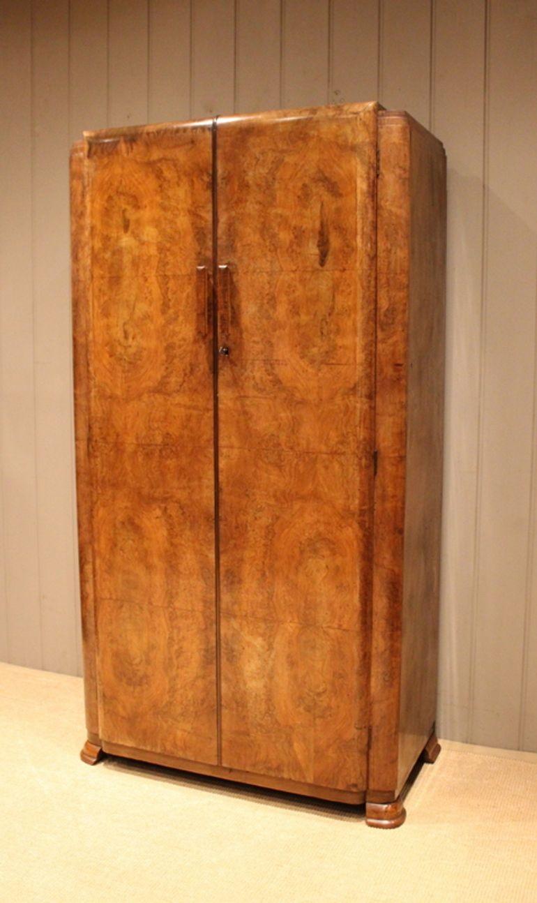 Small Proportioned Figure Walnut Wardrobe (1 of 14) Small Proportioned Figure Walnut Wardrobe (1 of 14)