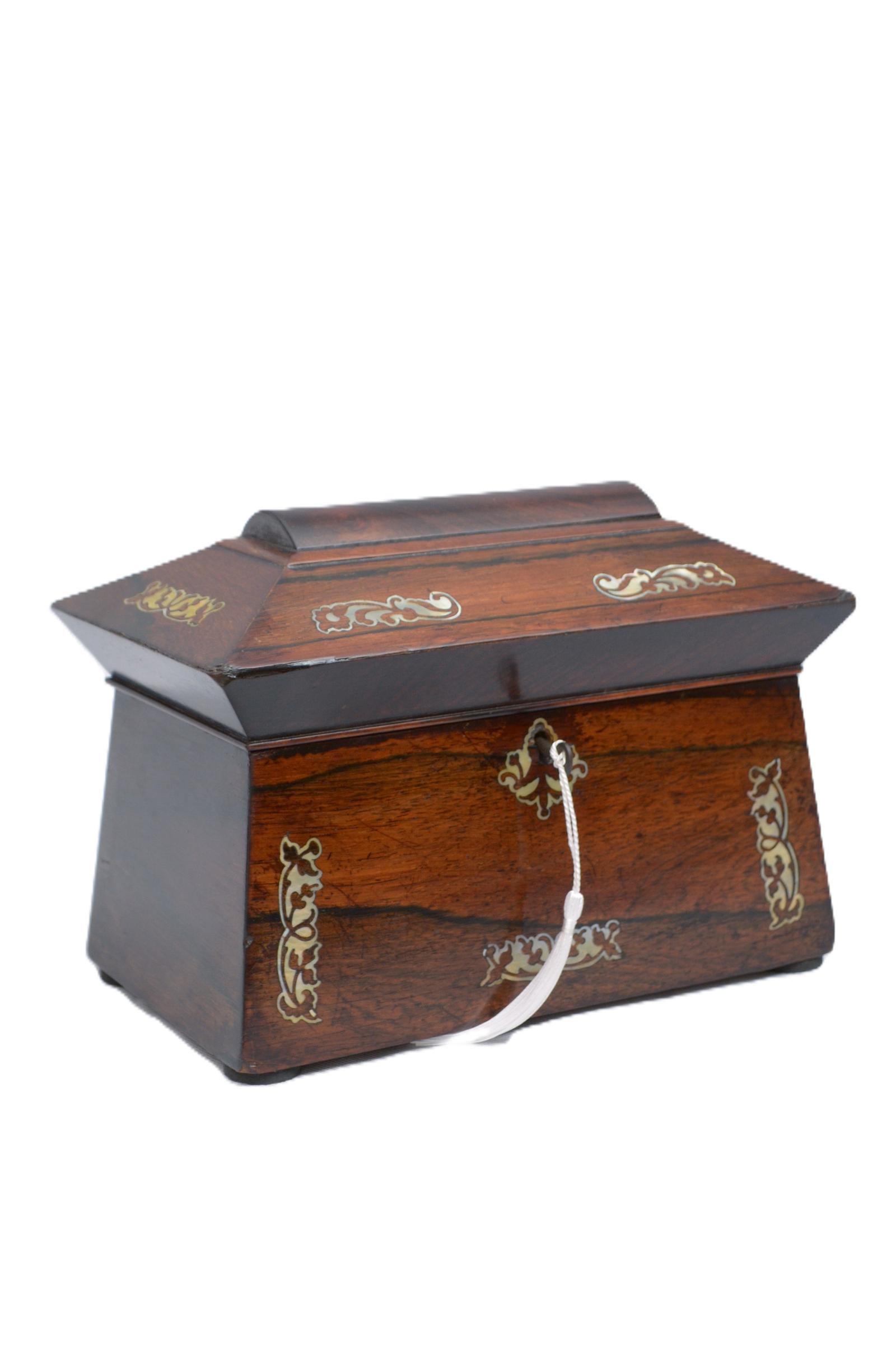 Regency Goncalo Alves Jewellery Box - c.1820 England (1 of 9) Regency Goncalo Alves Jewellery Box - c.1820 England (1 of 9)