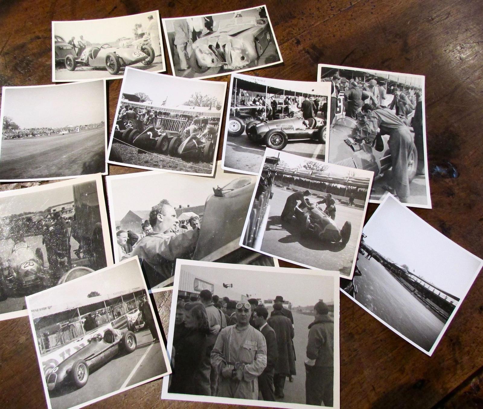 Huge Collection of 162 Original  1930's & 40's Grand  Prix  Racing Photographs (1 of 11)