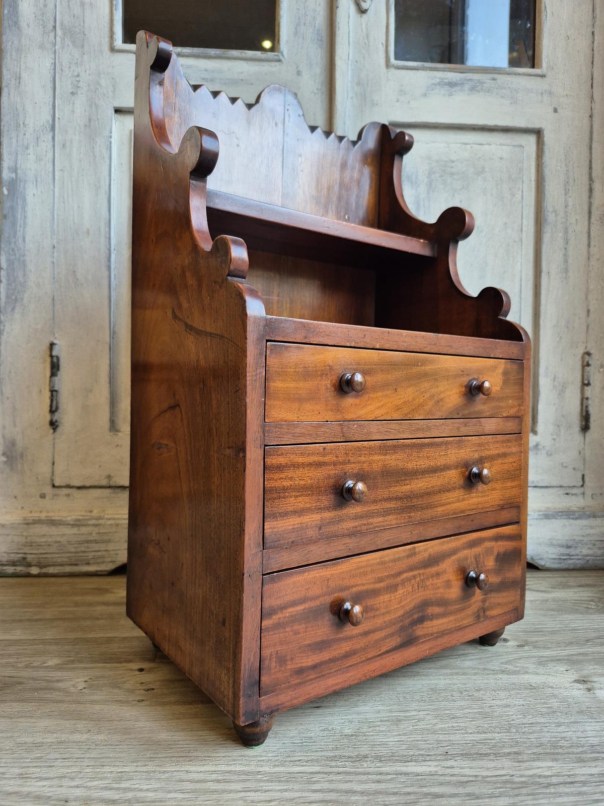 Antique Miniature Chest of Drawers (1 of 24)