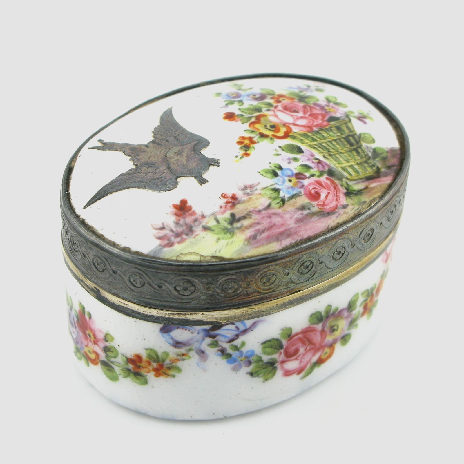 Unusual 18th Century English Enamel Snuff Box (1 of 13)