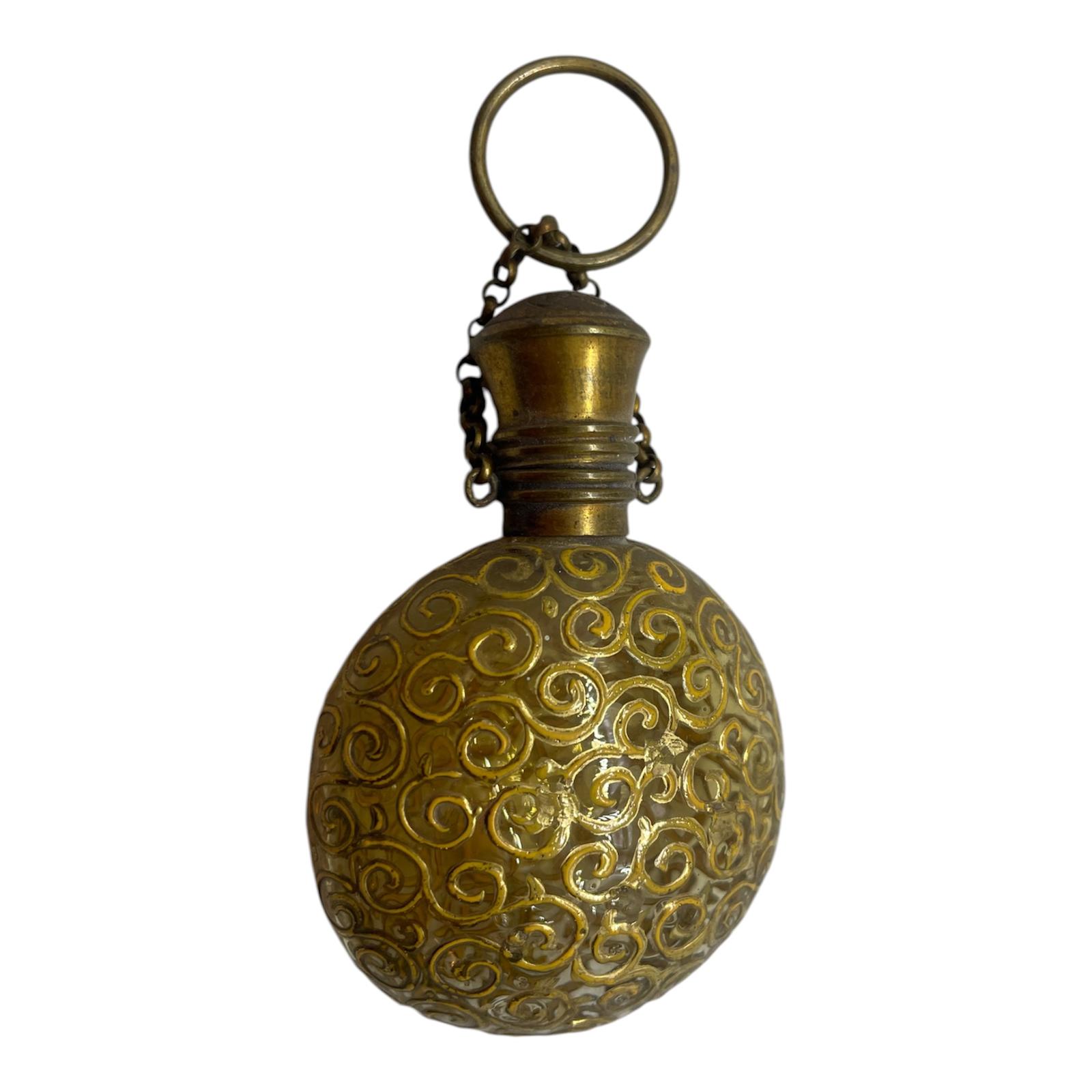 Antique Victorian Moser Gilt Scent Perfume Bottle (1 of 7) Antique Victorian Moser Gilt Scent Perfume Bottle (1 of 7)