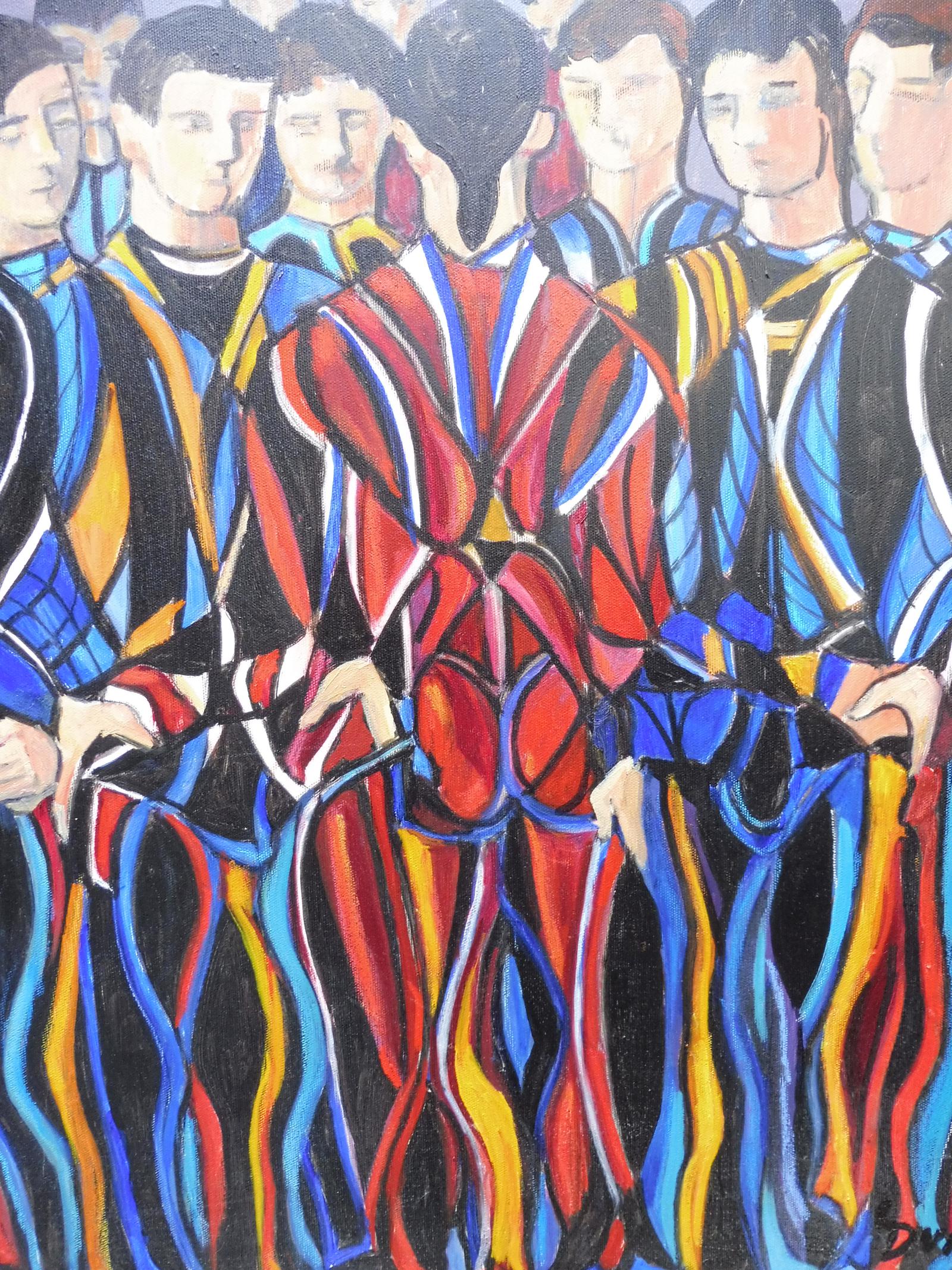 Oil on Canvas "Behind the Scenes" (1 of 10)