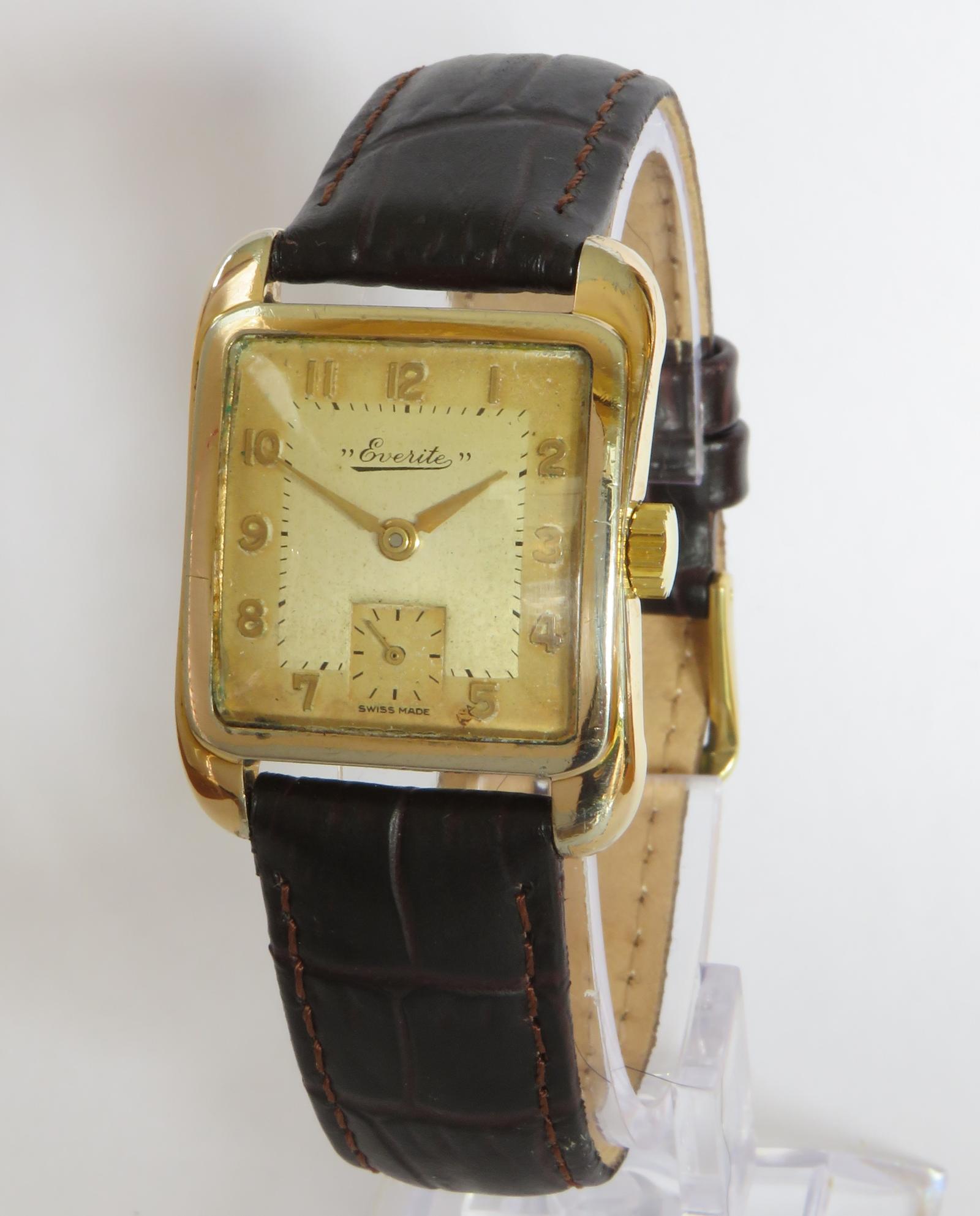 Watch: Gents 1950s Everite Wrist Watch (1 of 5) Watch: Gents 1950s Everite Wrist Watch (1 of 5)