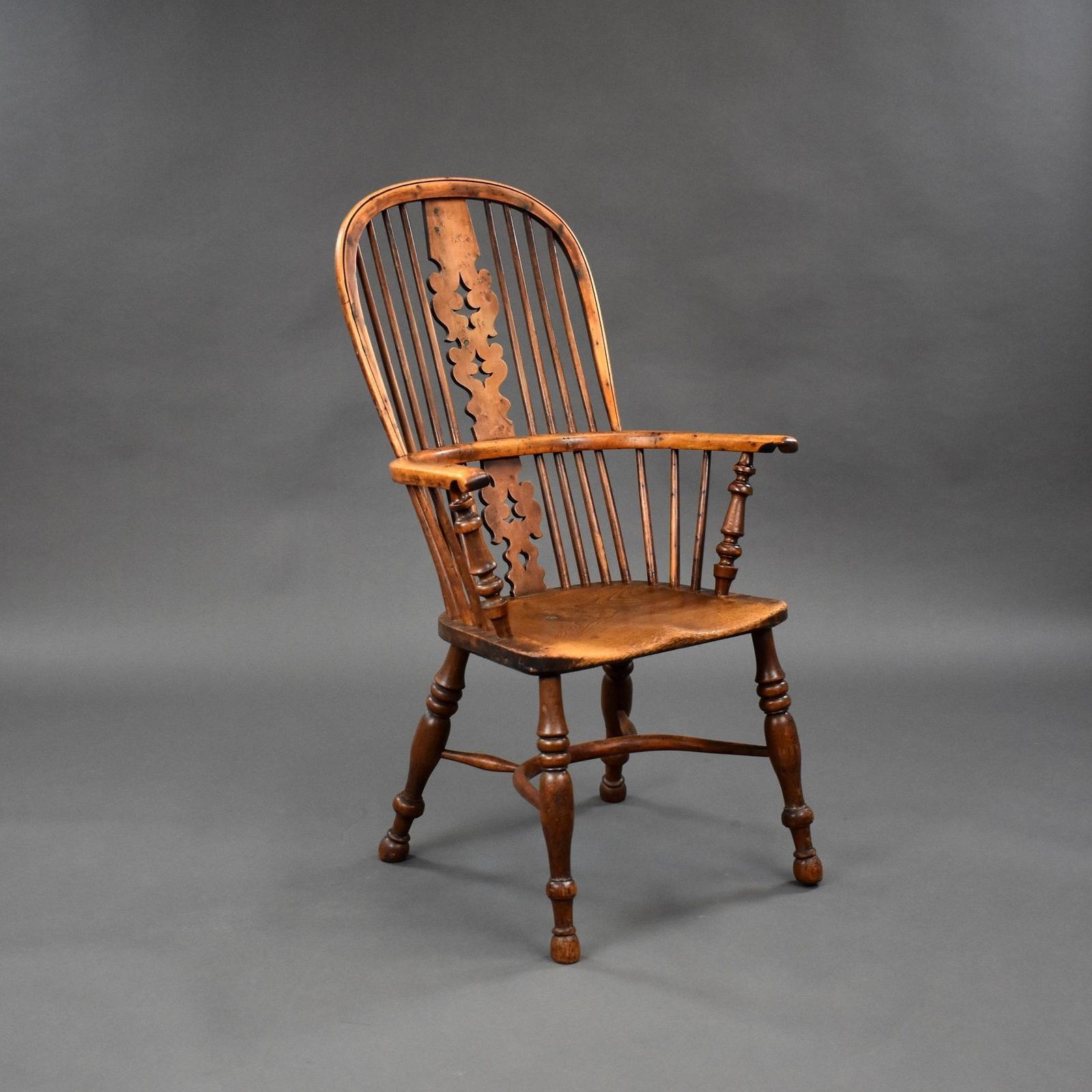 Antique Yew & Elm Windsor Armchair (1 of 12) Antique Yew & Elm Windsor Armchair (1 of 12)