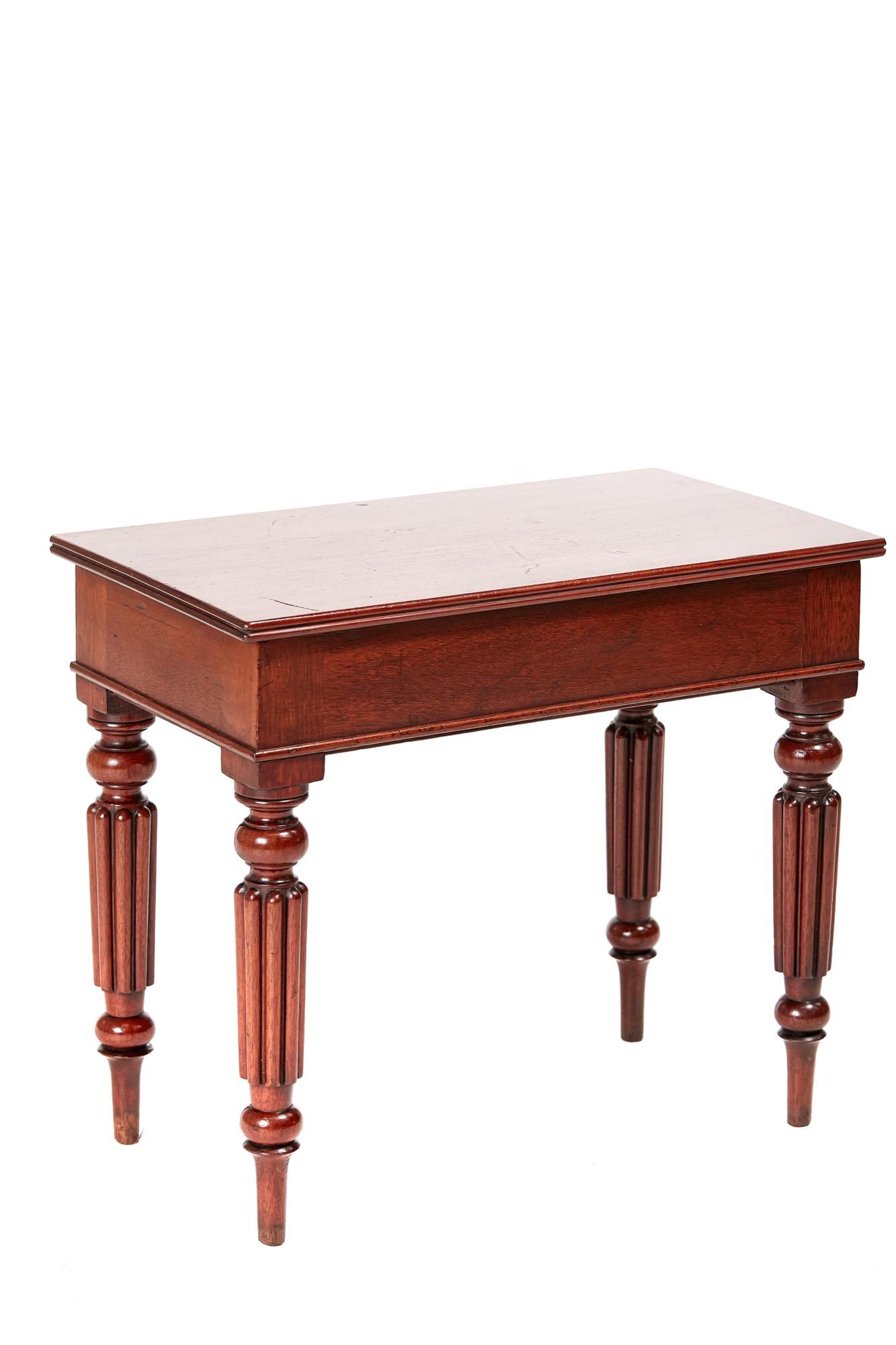 Antique William IV Mahogany Piano Stool (1 of 7) Antique William IV Mahogany Piano Stool (1 of 7)