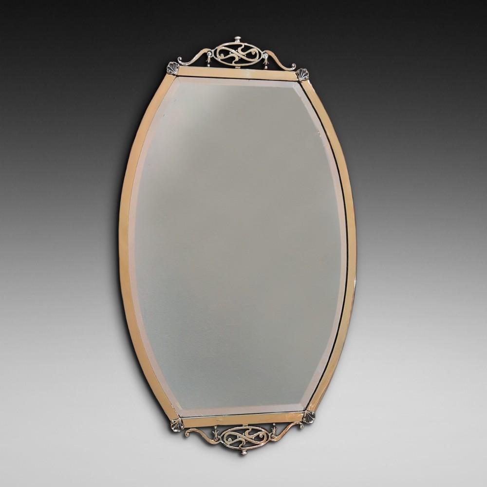 Arts & Crafts Brass Framed Mirror (1 of 6) Arts & Crafts Brass Framed Mirror (1 of 6)