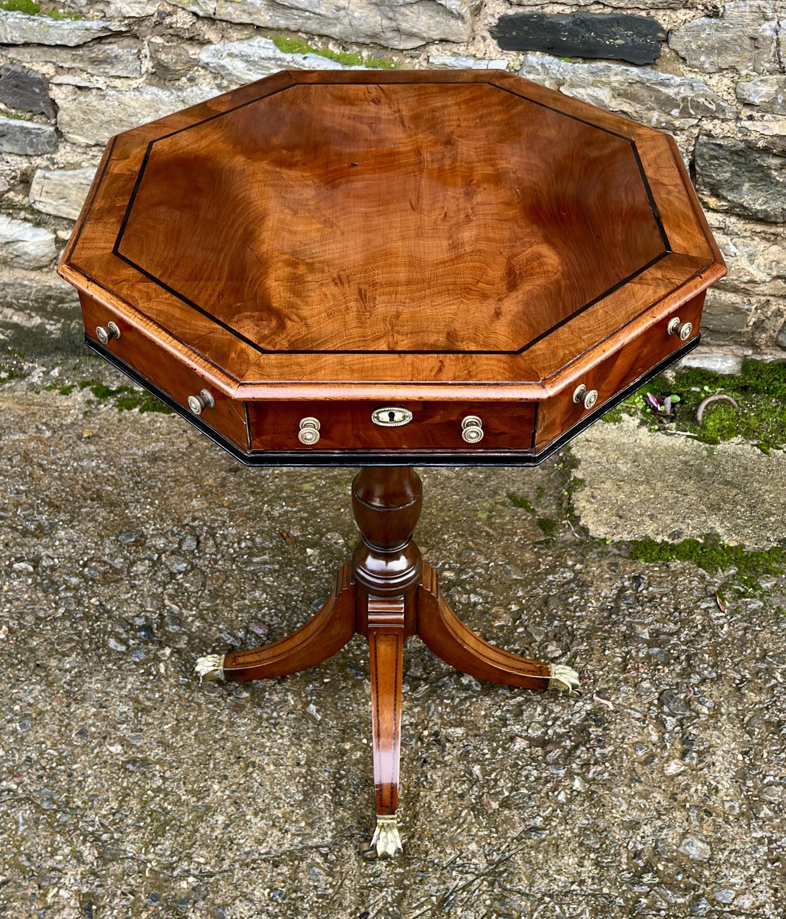 Regency Mahogany Octagonal Occasional Table (1 of 16) Regency Mahogany Octagonal Occasional Table (1 of 16)