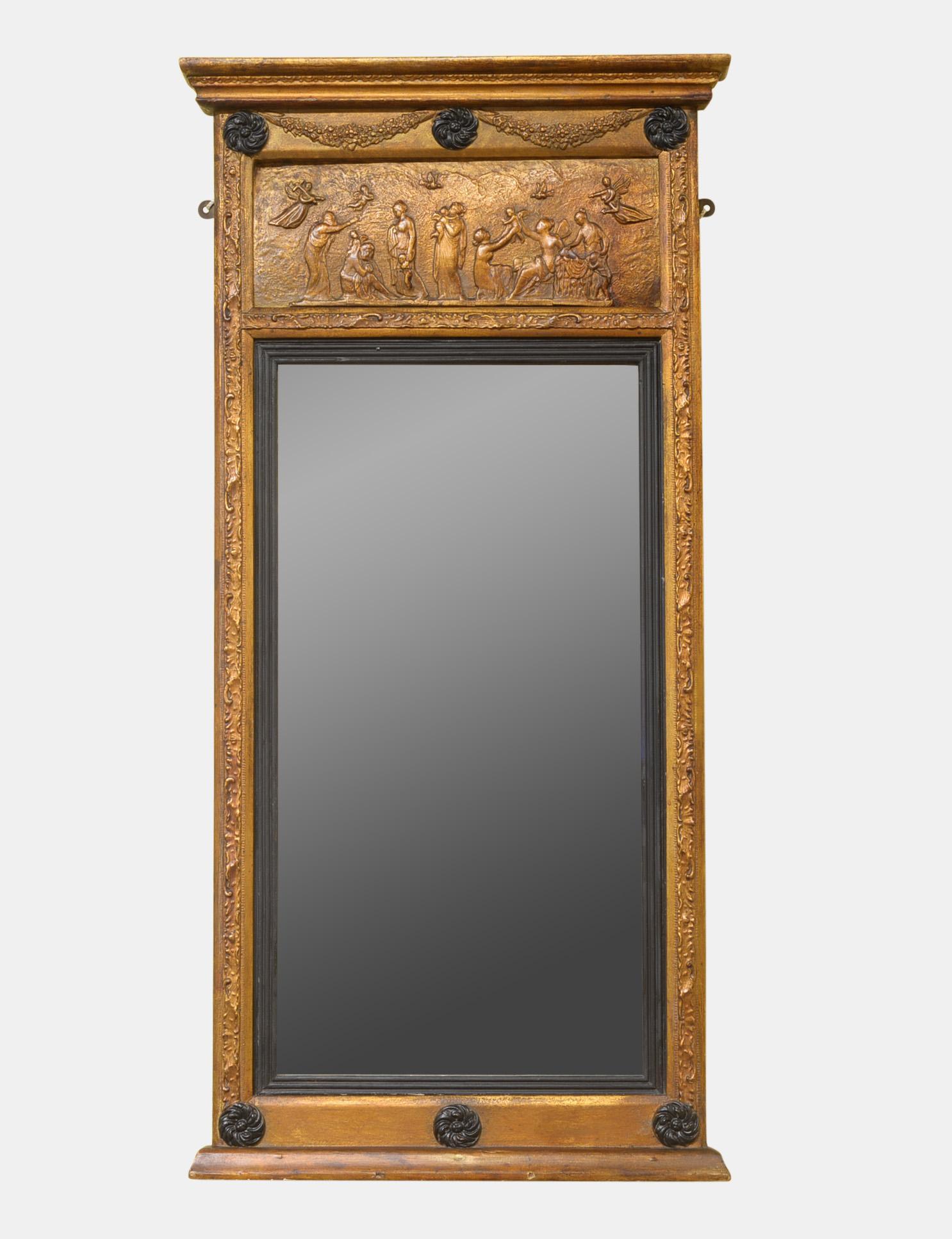 Regency Style Gilt Pier Glass (1 of 1) Regency Style Gilt Pier Glass (1 of 1)