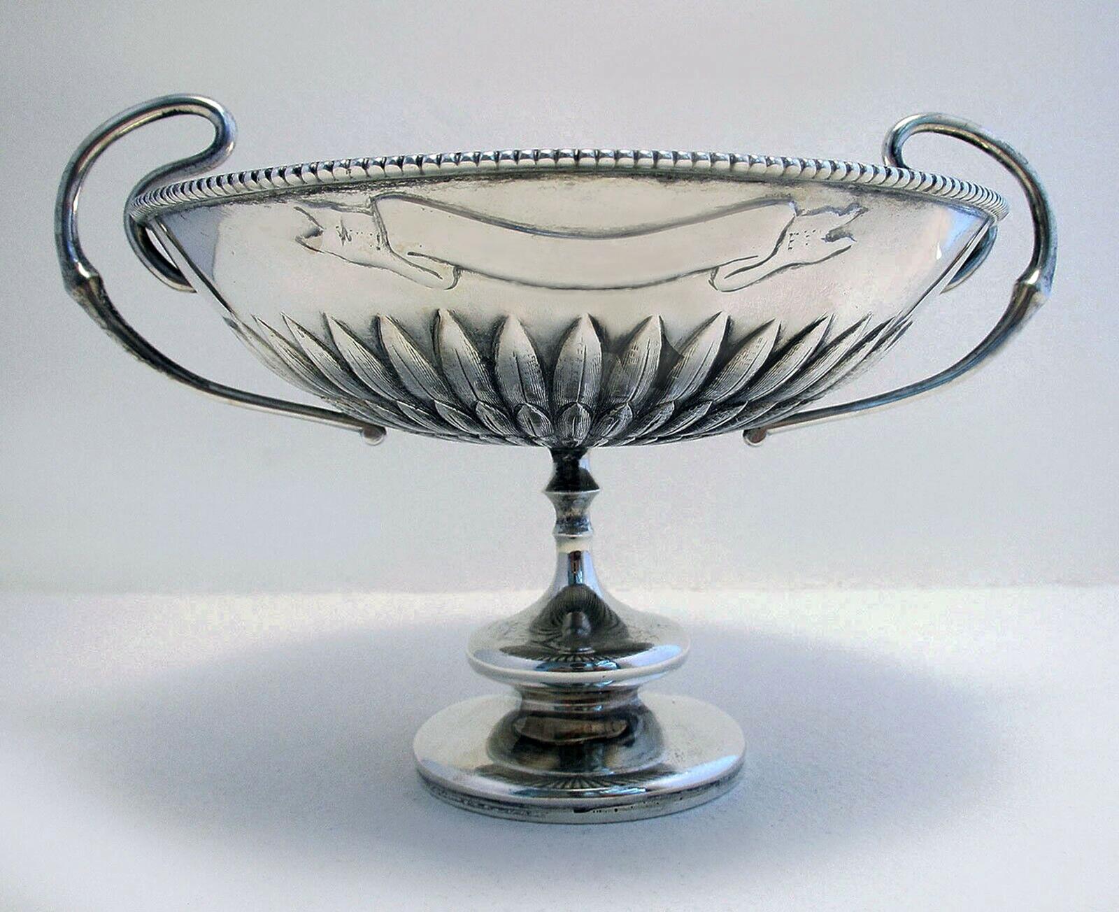 Superb Hamilton & Co Indian Colonial Antique Solid Silver Arts and Crafts Footed Dish Tazza, Calcutta c.1890 (1 of 7) Superb Hamilton & Co Indian Colonial Antique Solid Silver Arts and Crafts Footed Dish Tazza, Calcutta c.1890 (1 of 7)