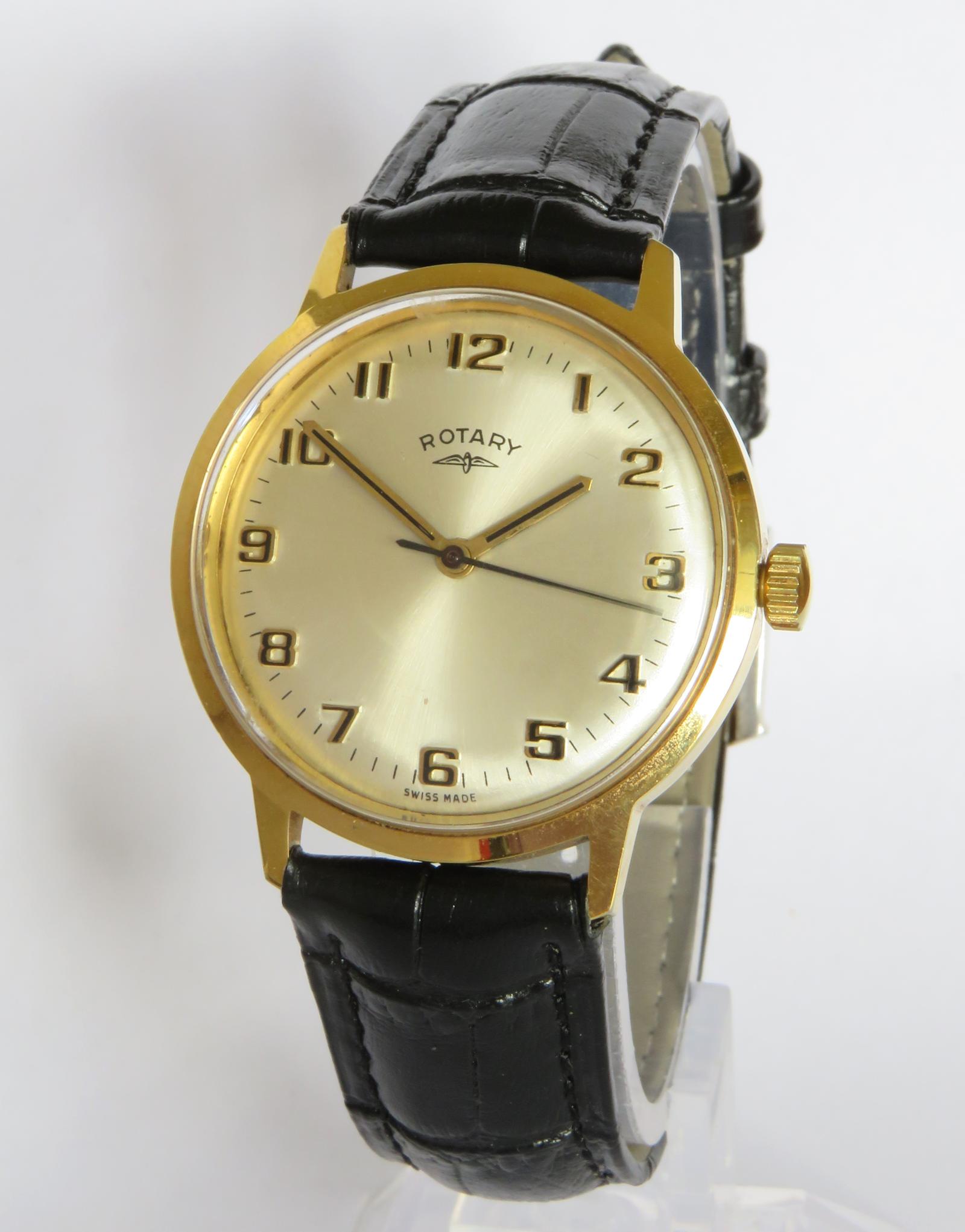 Watch : Gents 1970s Rotary Wrist Watch, Super Condition (1 of 5)
