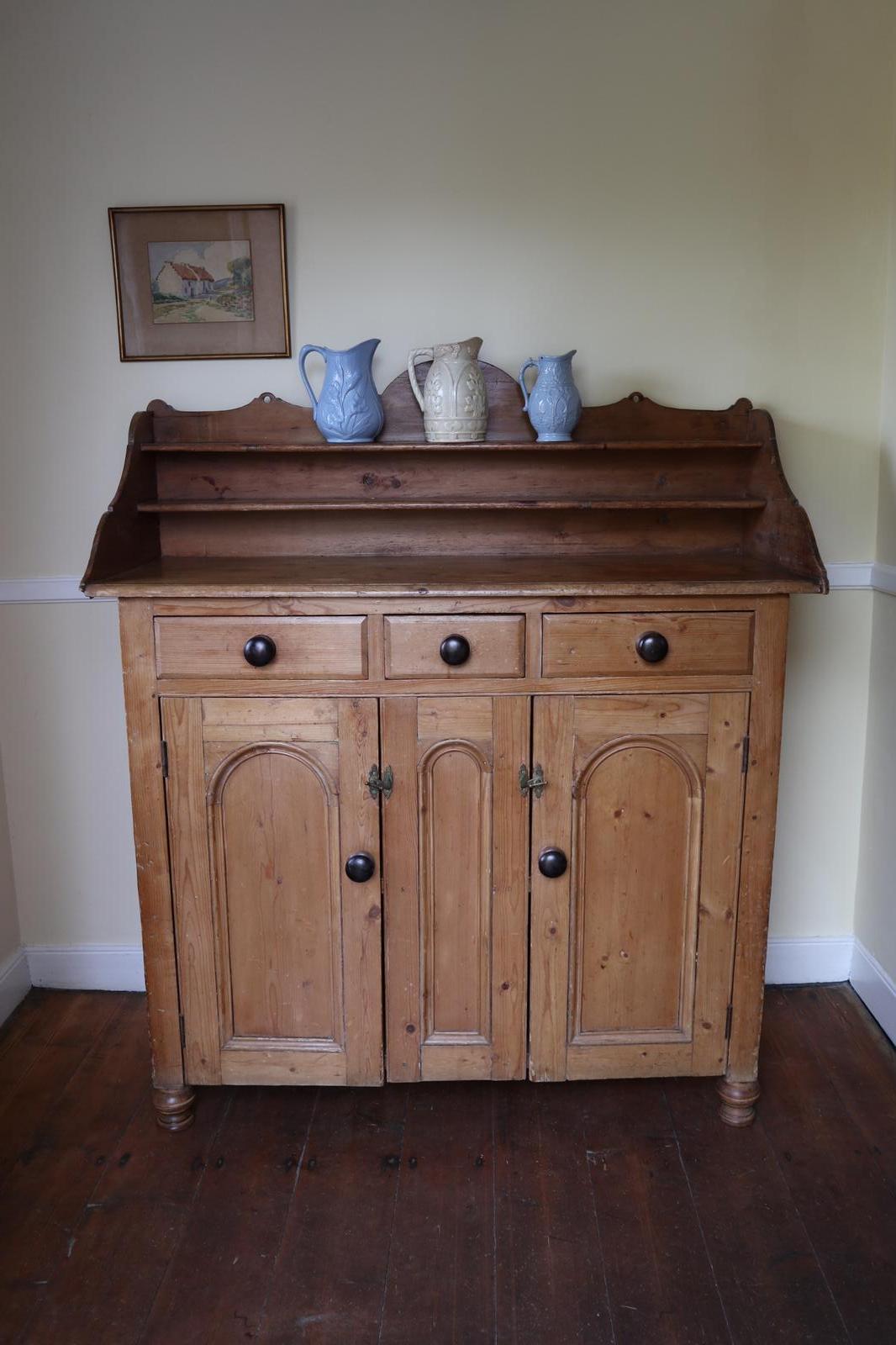 Late 19th Century Scottish Vernacular Lowland Pine Dresser c.1890 (1 of 35)