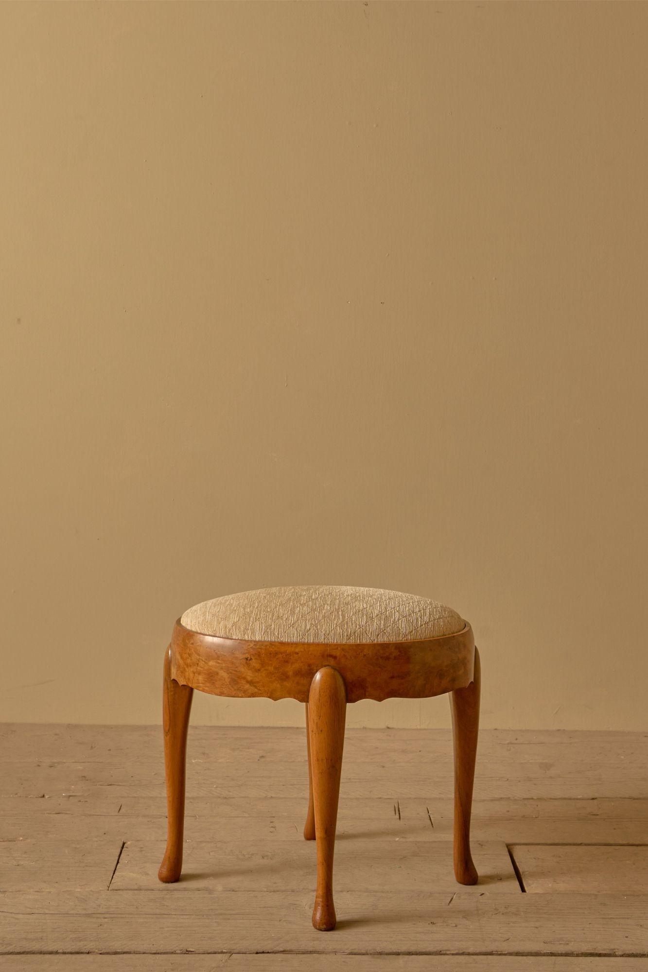 Art Deco Burr Walnut Stool (1 of 6) Art Deco Burr Walnut Stool (1 of 6)