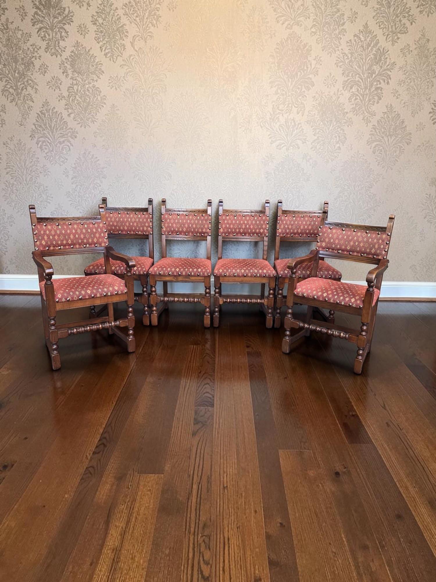 Vintage Old Charm Wood Bros Dining Chairs / C1970 / Set of 6 (1 of 13) Vintage Old Charm Wood Bros Dining Chairs / C1970 / Set of 6 (1 of 13)