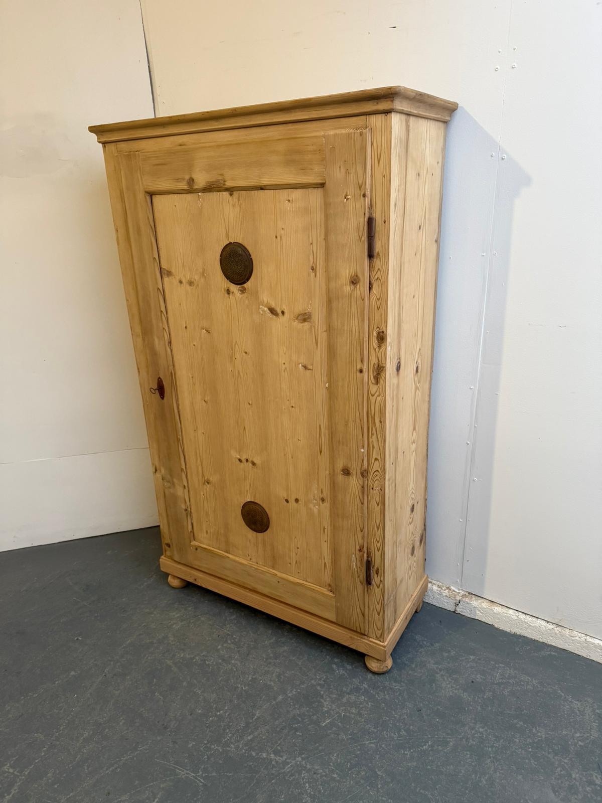 A Quality Antique / Old Pine Victorian 6 Drawer Storage Cupboard to Wax/paint (1 of 12)