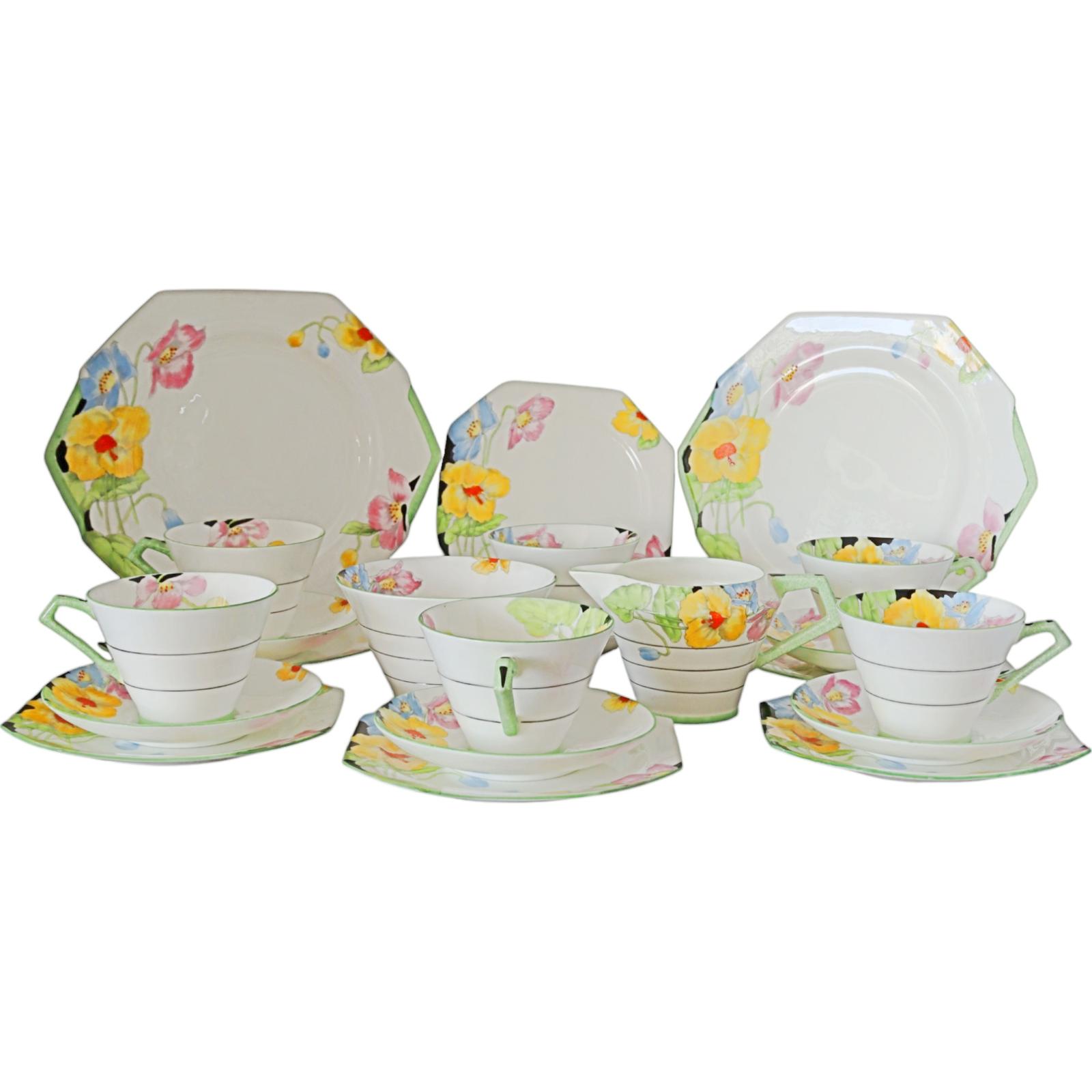 Paragon Art Deco Ceramic Tea Service (1 of 12)