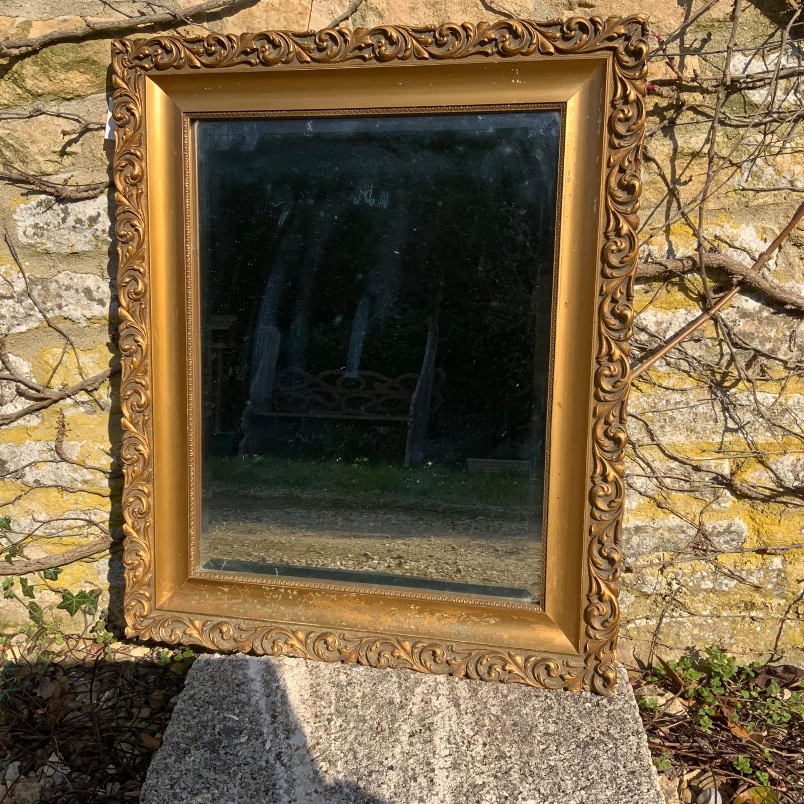 Edwardian Gilt Pier Mirror with Bevelled Glass (1 of 3)