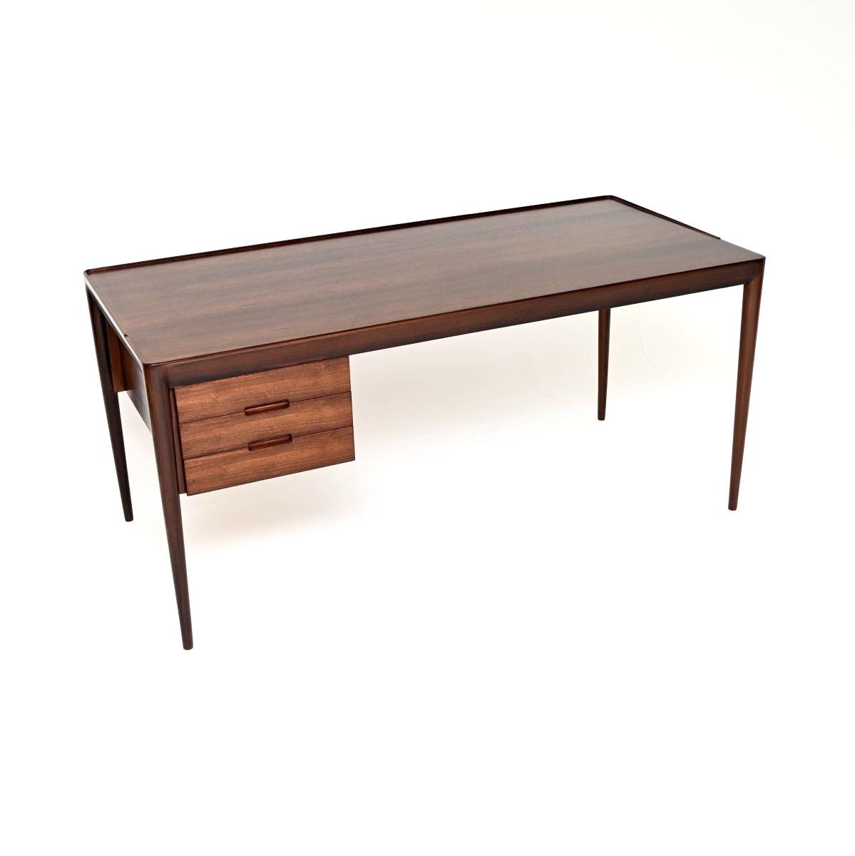 Danish Vintage Rosewood Model 36 Desk by Erik Riisager Hansen for Haslev (1 of 10) Danish Vintage Rosewood Model 36 Desk by Erik Riisager Hansen for Haslev (1 of 10)