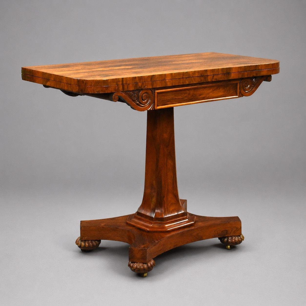 Rosewood Card Tables - main image