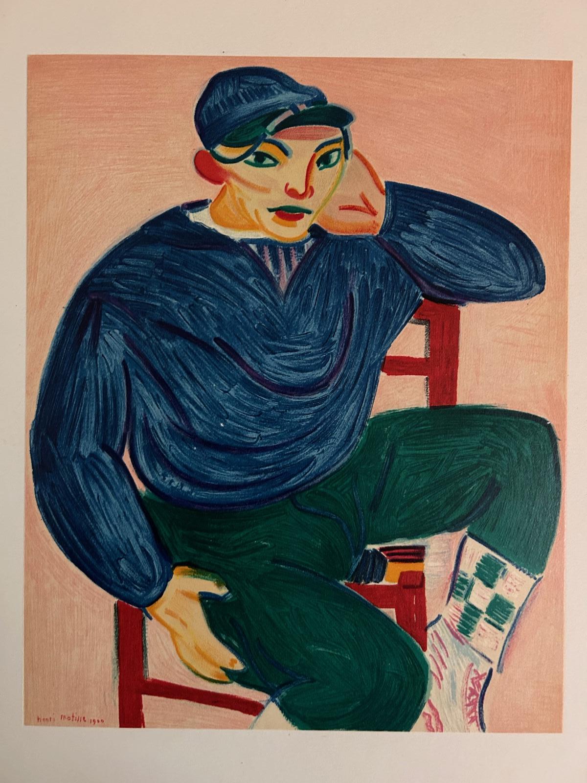 Matisse - Set of Six Male Prints 1954 (1 of 6)