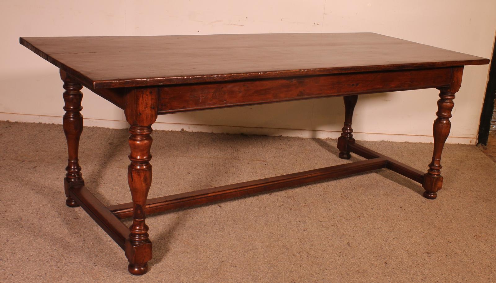 Louis XIII Style Dining Table - 19th Century - Netherlands (1 of 11) Louis XIII Style Dining Table - 19th Century - Netherlands (1 of 11)