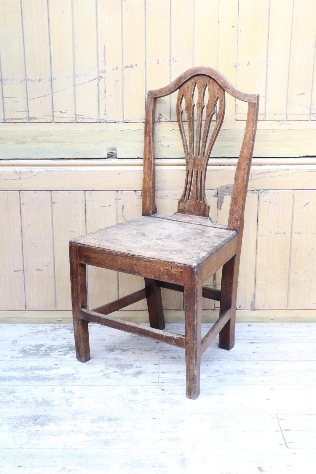 Georgian Scottish Side Chair Vernacular / Country Hepplewhite / Wheatsheaf c.1820 (1 of 24)